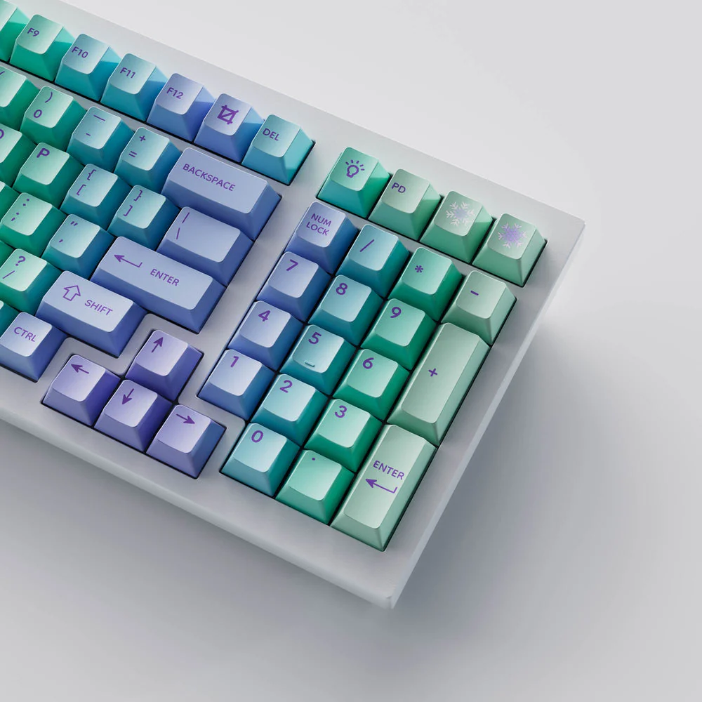 Cloud and Snow - Cherry Profile Dye-Sub PBT Full Keycap Set - Image 2