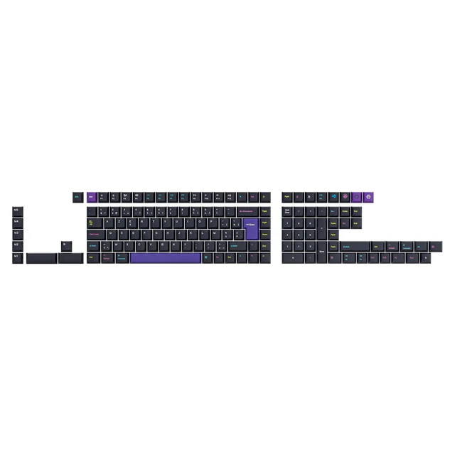 ISO Cherry Profile Dye-Sub PBT Full Set Keycap Set - Developer-2 - Image 5