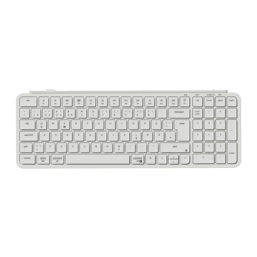 Keychron B2 Pro Ultra-Slim Wireless Keyboardd (ISO Layout) - Image 3