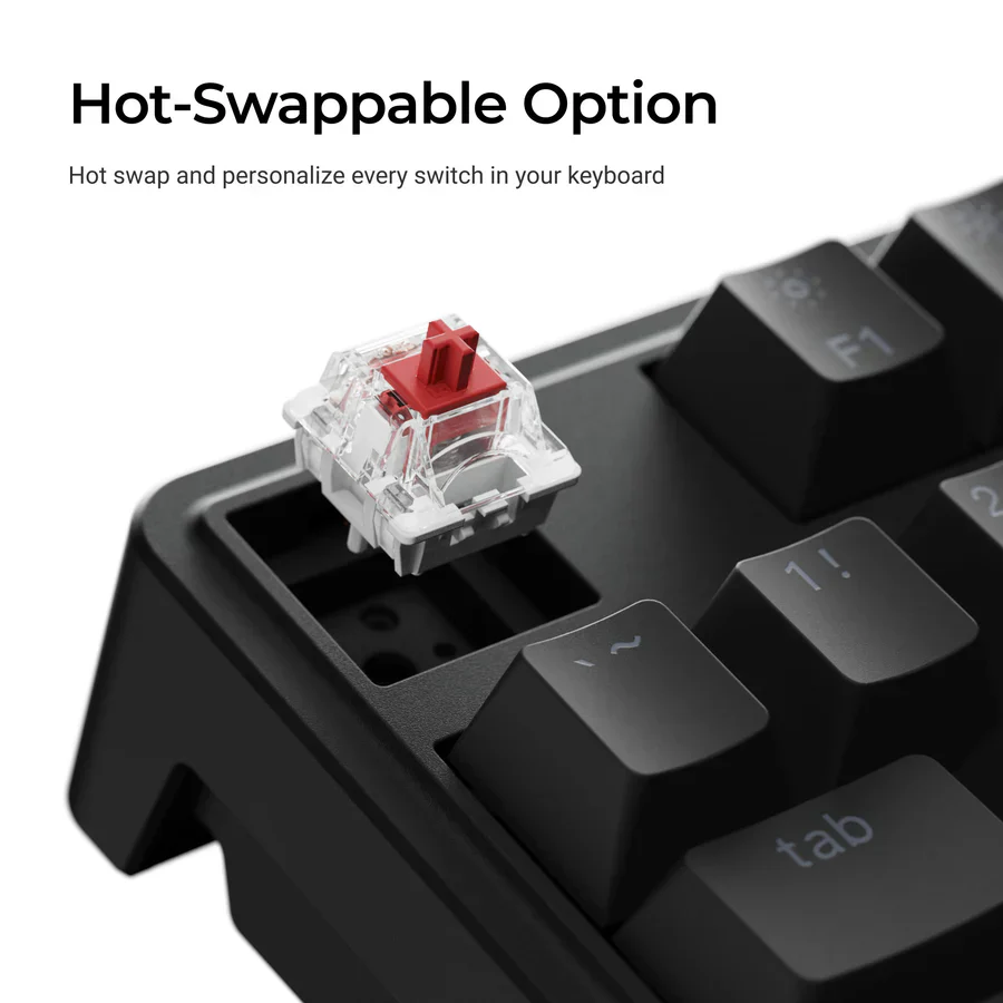 Keychron C3 Pro 8K QMK Wired Custom Mechanical Keyboard (US ANSI Layout) - Image 4