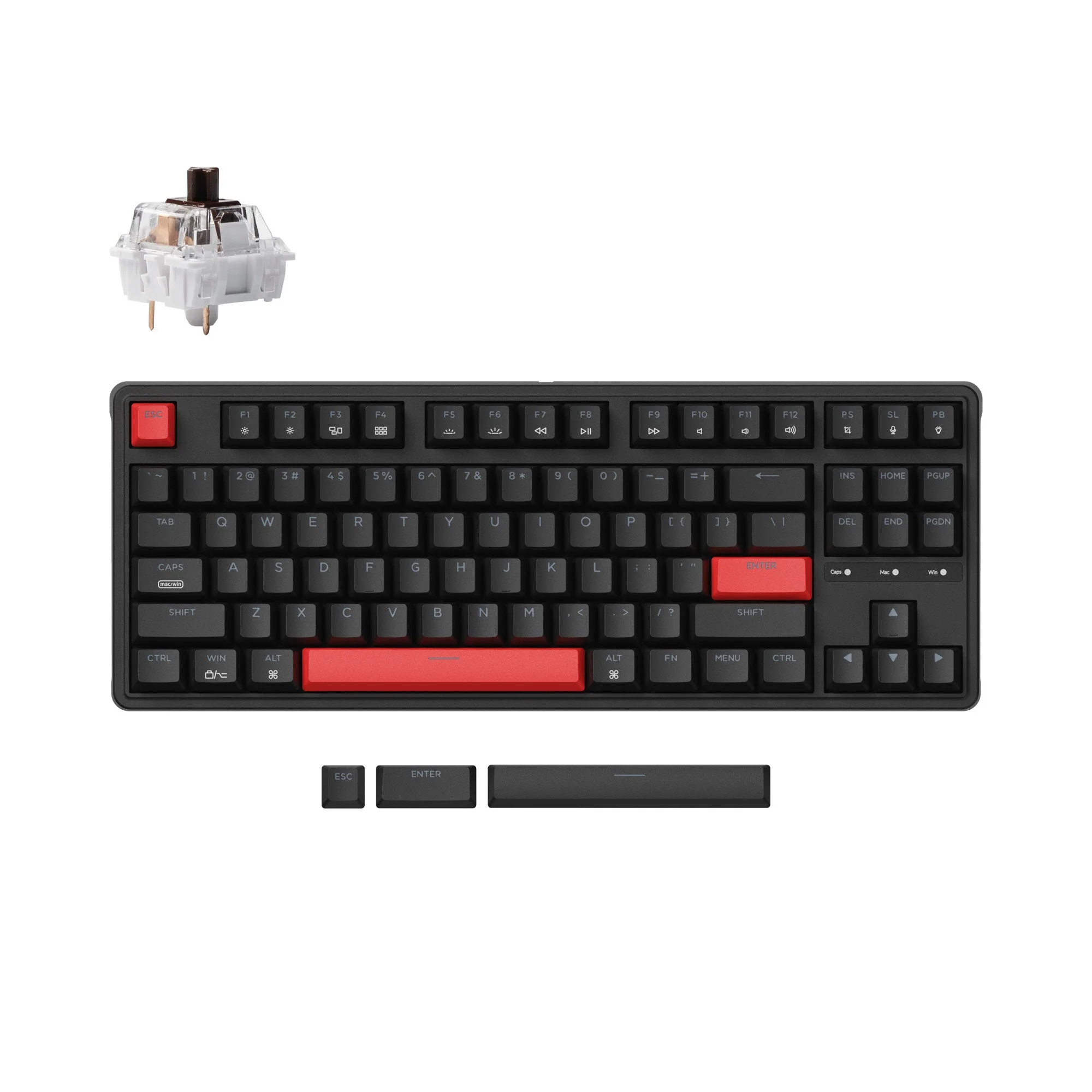 Keychron C3 Pro QMK/VIA Wired Mechanical Keyboard - Image 2