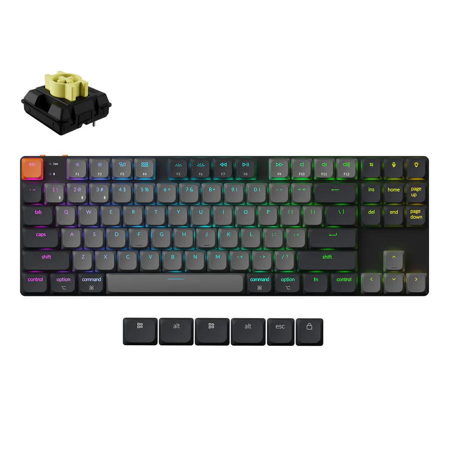 Keychron K1 QMK Wireless Mechanical Keyboard (ISO Layout) - Version 6 - Image 6