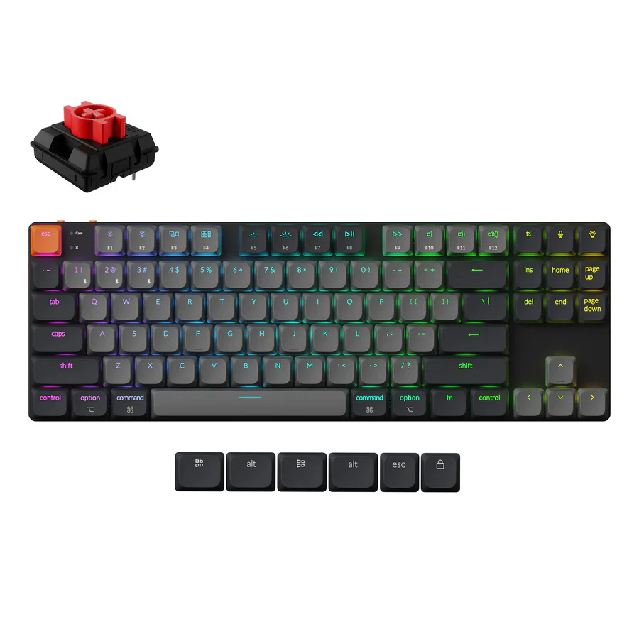 Keychron K1 QMK Wireless Mechanical Keyboard (Version 6) (US ANSI Layout) - Image 3