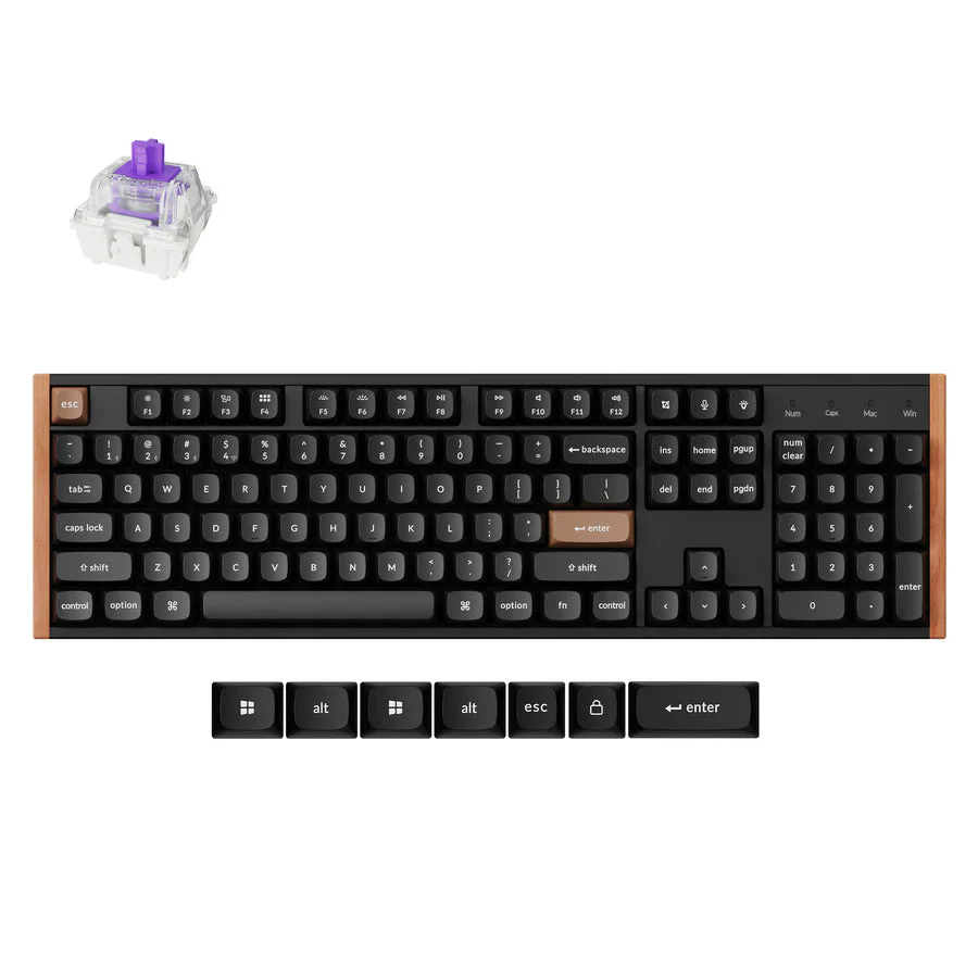 Keychron K10 HE Wireless Magnetic Switch Custom Keyboard - Image 11