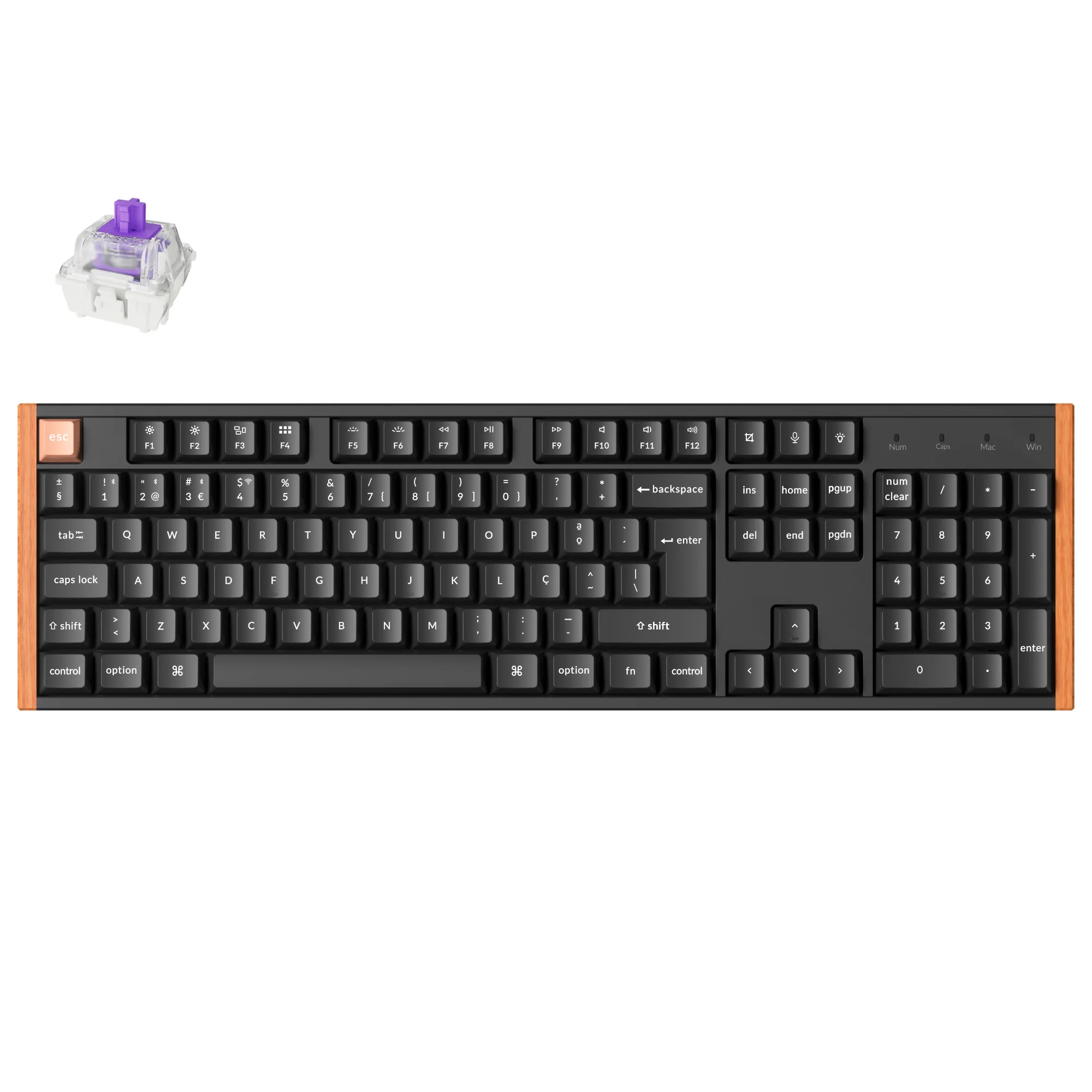 Keychron K10 HE Wireless Magnetic Switch Custom Keyboard - Image 12
