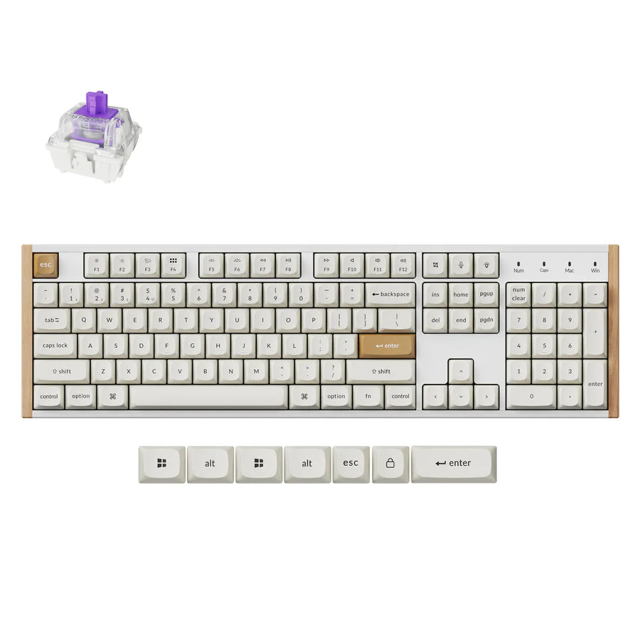 Keychron K10 HE Wireless Magnetic Switch Custom Keyboard - Image 2