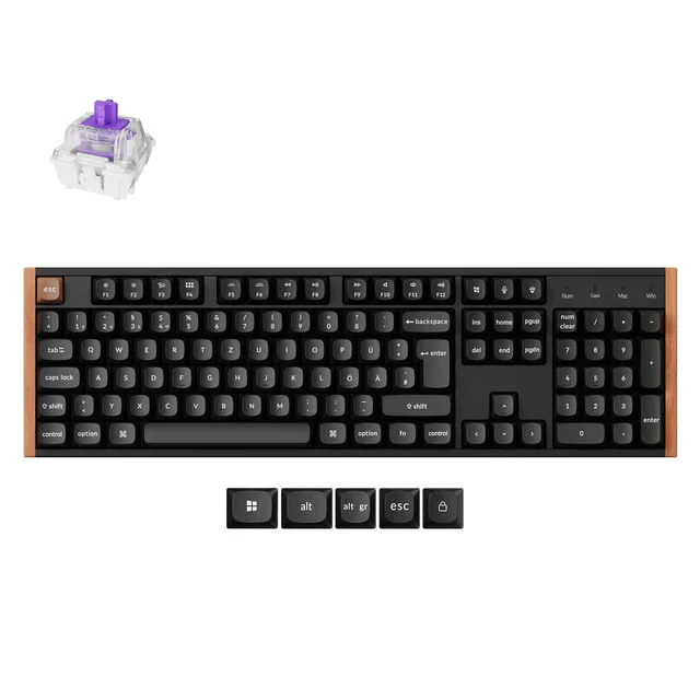 Keychron K10 HE Wireless Magnetic Switch Custom Keyboard - Image 4