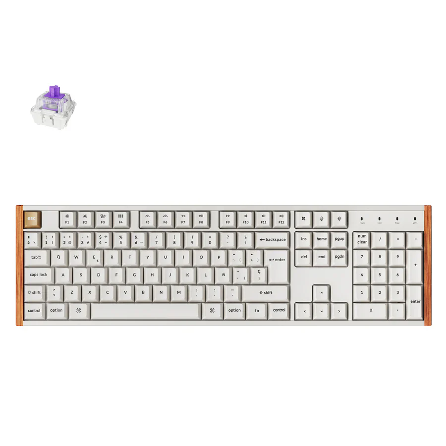 Keychron K10 HE Wireless Magnetic Switch Custom Keyboard - Image 8