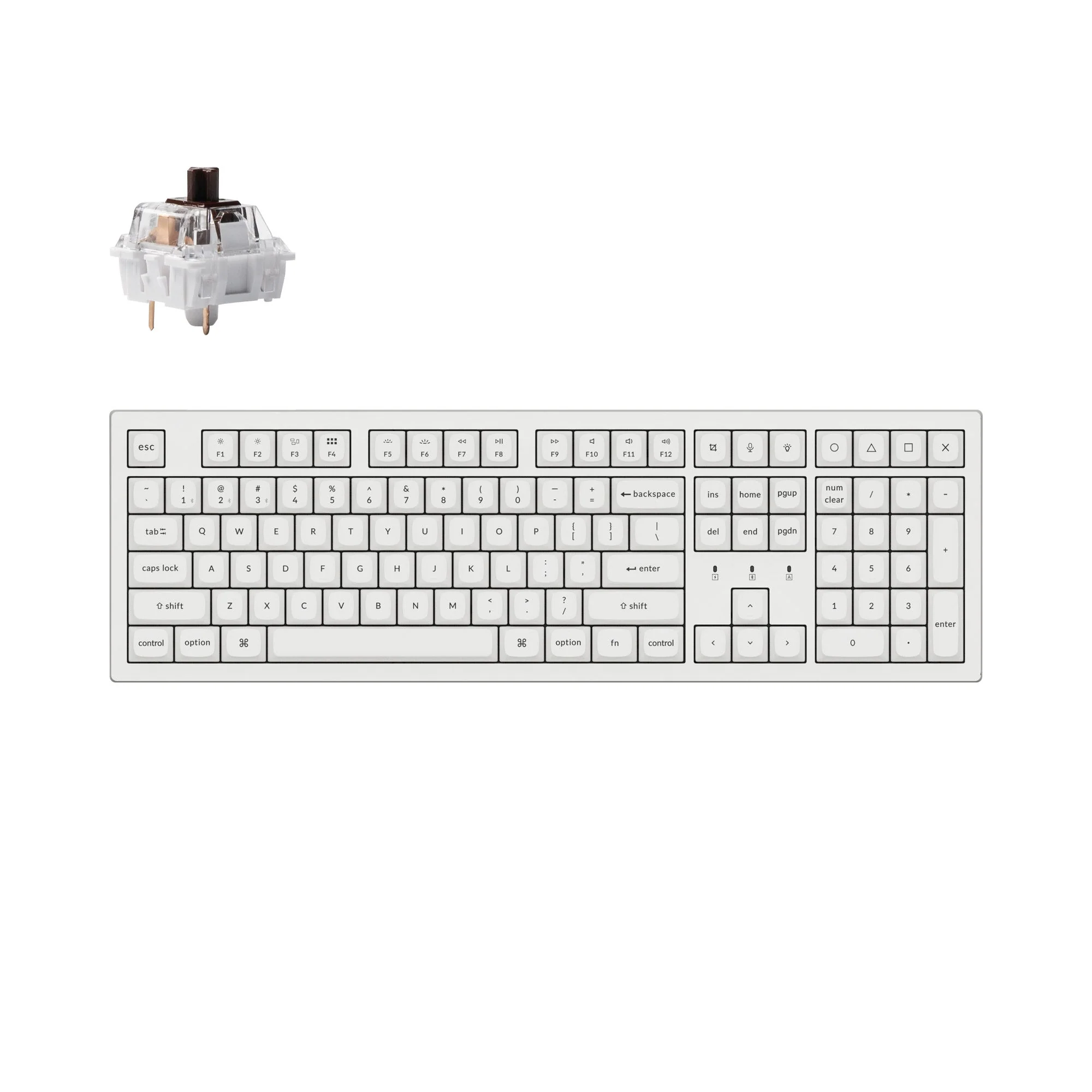 Keychron K10 Pro QMK/VIA Wireless Mechanical Keyboard - Image 6