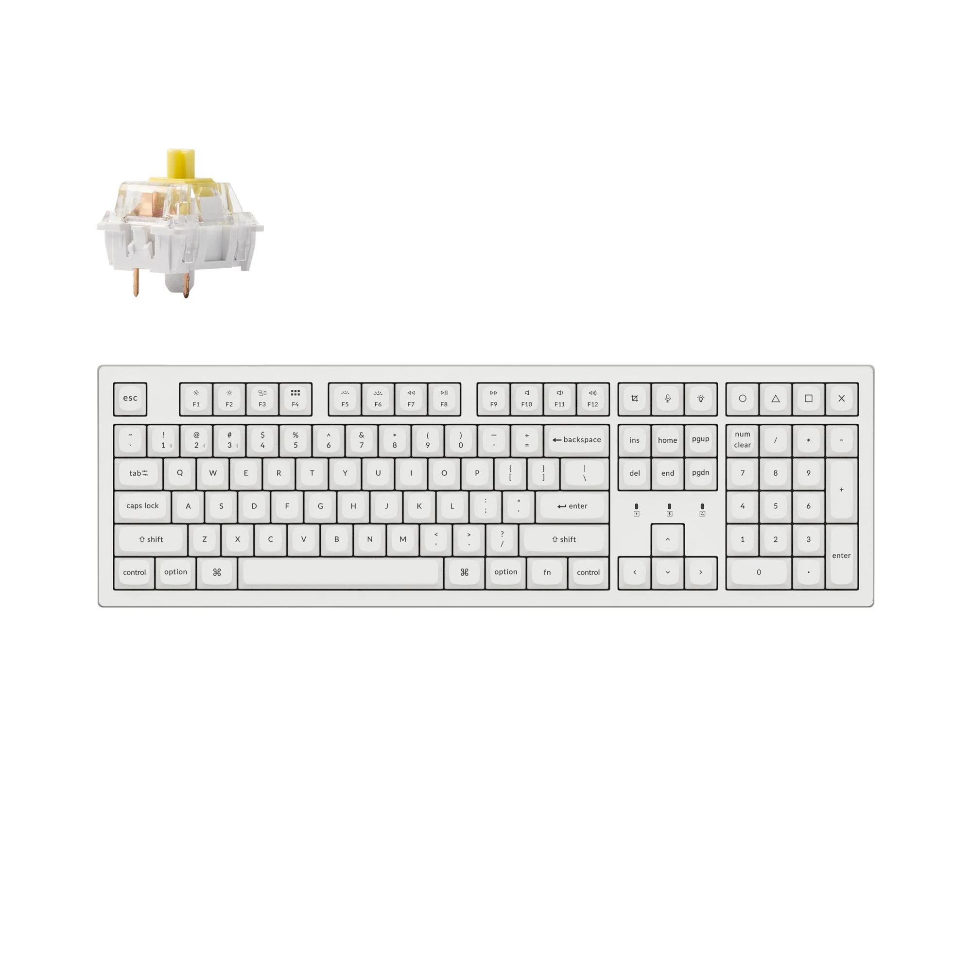 Keychron K10 Pro QMK/VIA Wireless Mechanical Keyboard - Image 7