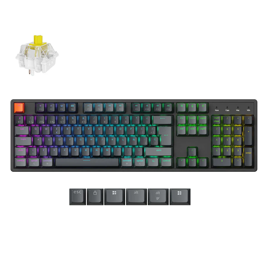 Keychron K10 QMK Wireless Mechanical Keyboard (ISO Layout) - Version 2 - Image 20