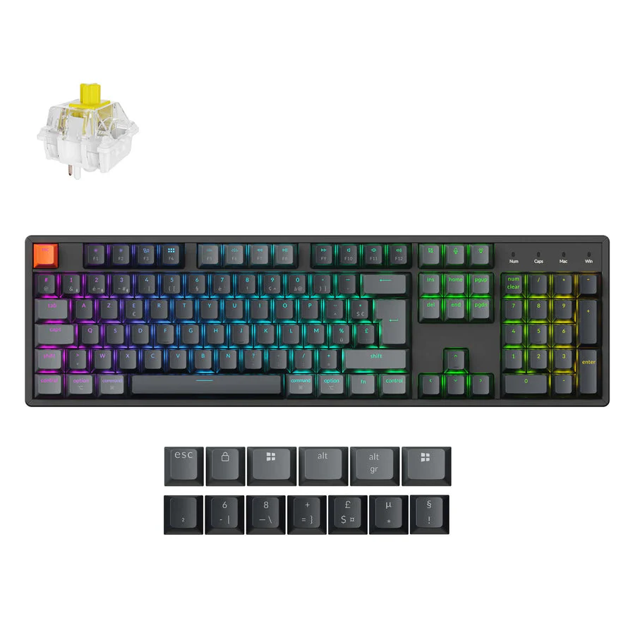Keychron K10 QMK Wireless Mechanical Keyboard (ISO Layout) - Version 2 - Image 24