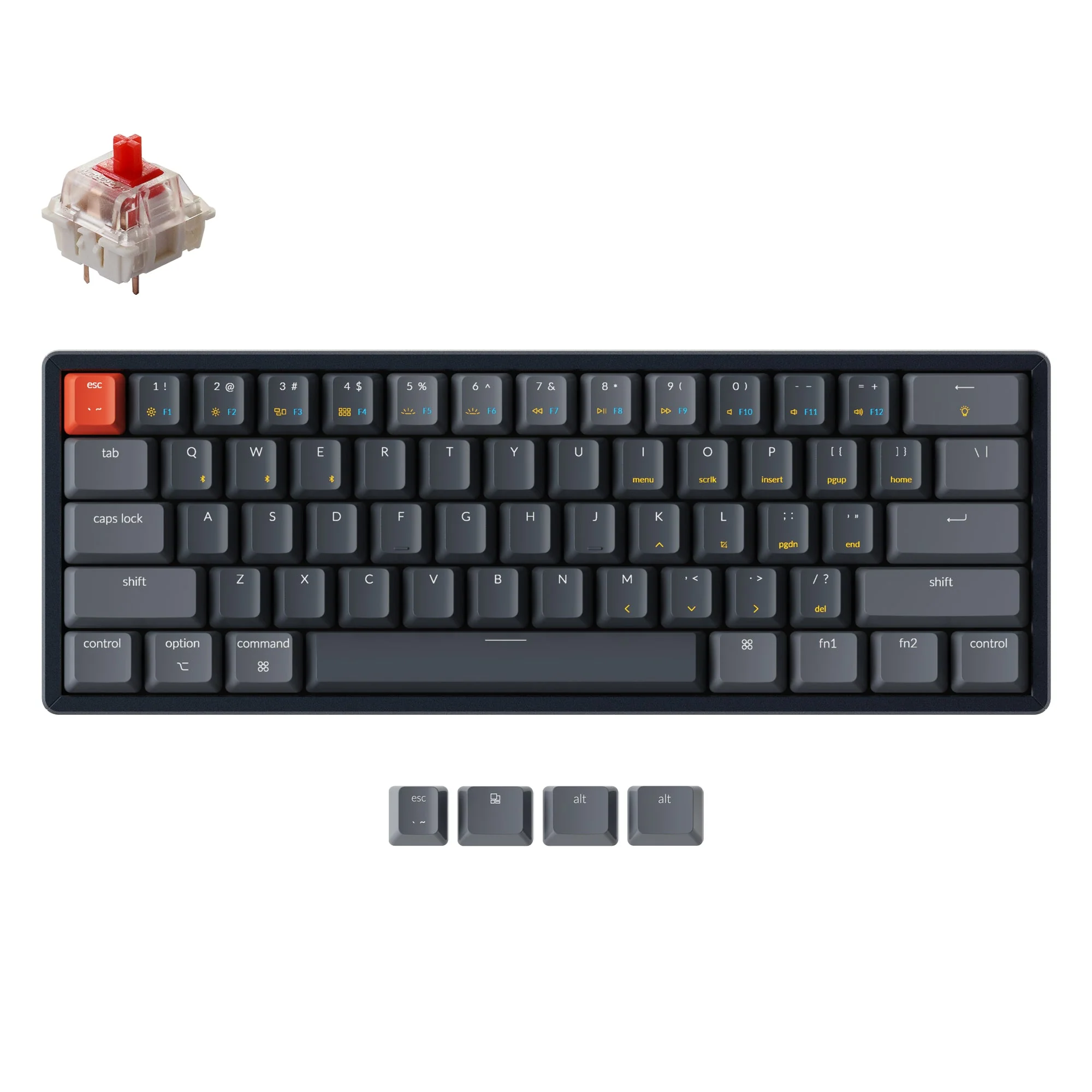 Keychron K12 Wireless Mechanical Keyboard - Image 4