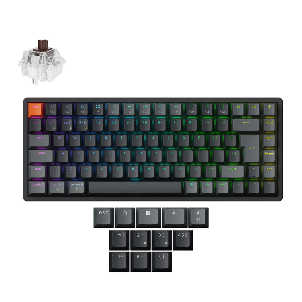 Keychron K2 QMK Wireless Mechanical Keyboard (ISO Layout) - Version 3 - Image 11