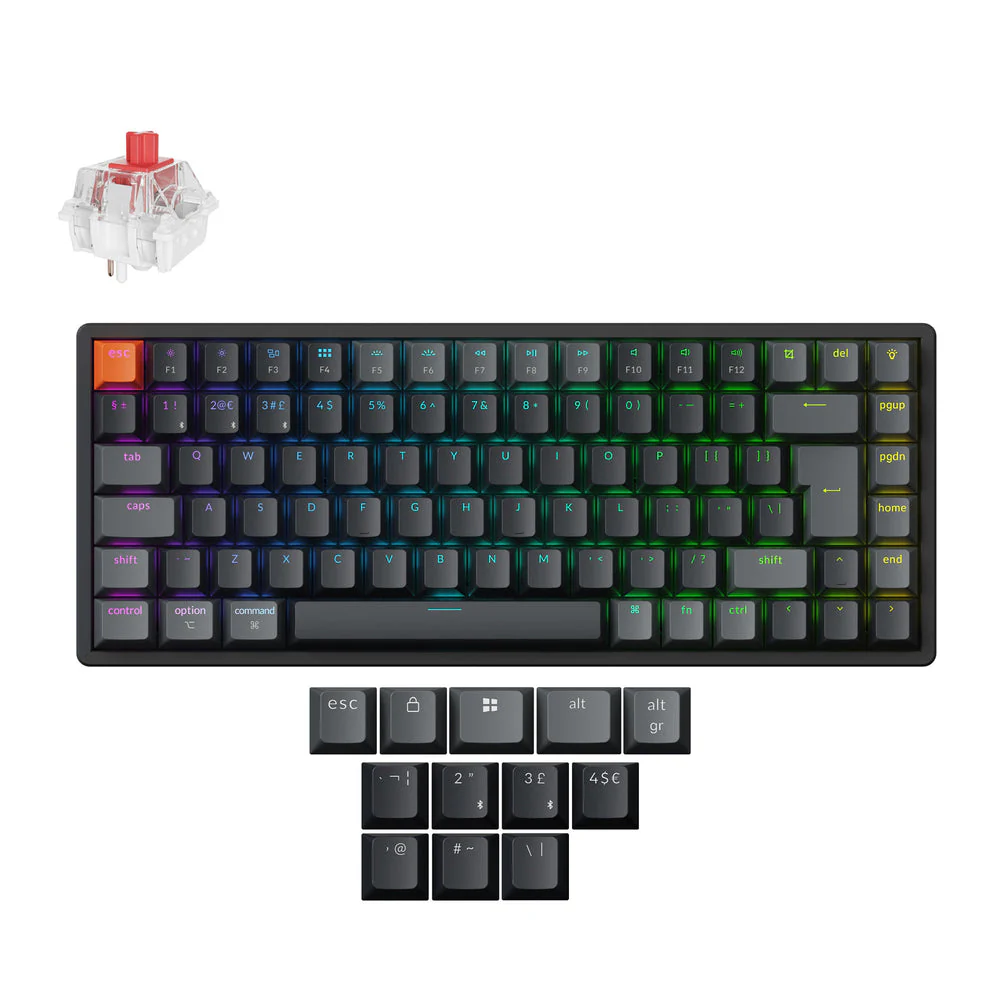 Keychron K2 QMK Wireless Mechanical Keyboard (ISO Layout) - Version 3 - Image 12