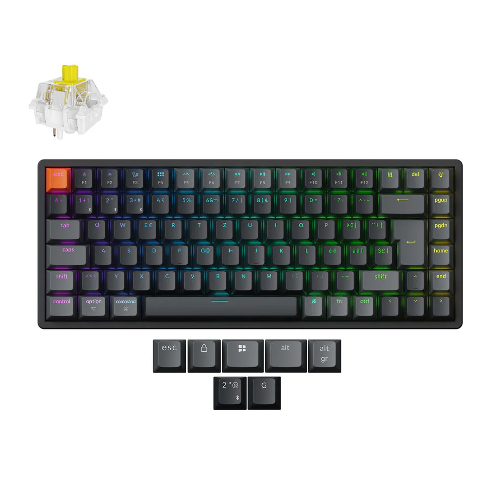 Keychron K2 QMK Wireless Mechanical Keyboard (ISO Layout) - Version 3 - Image 4