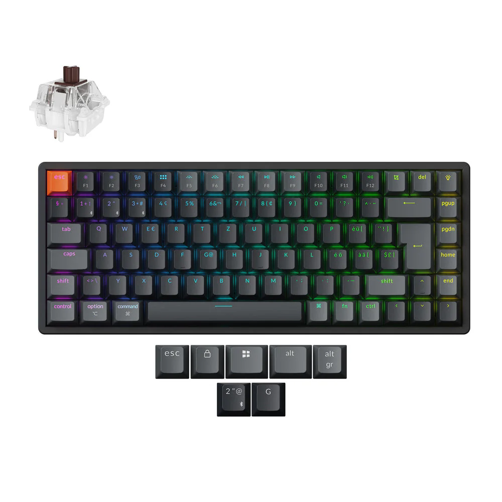 Keychron K2 QMK Wireless Mechanical Keyboard (ISO Layout) - Version 3 - Image 5