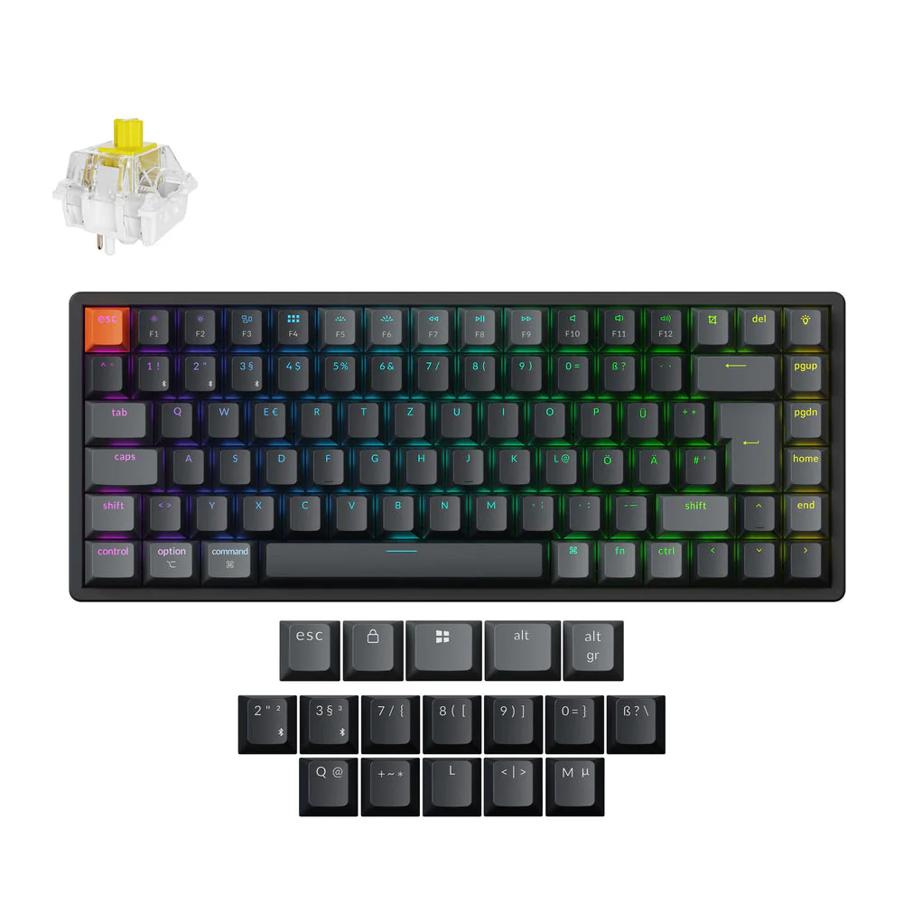Keychron K2 QMK Wireless Mechanical Keyboard (ISO Layout) - Version 3 - Image 7