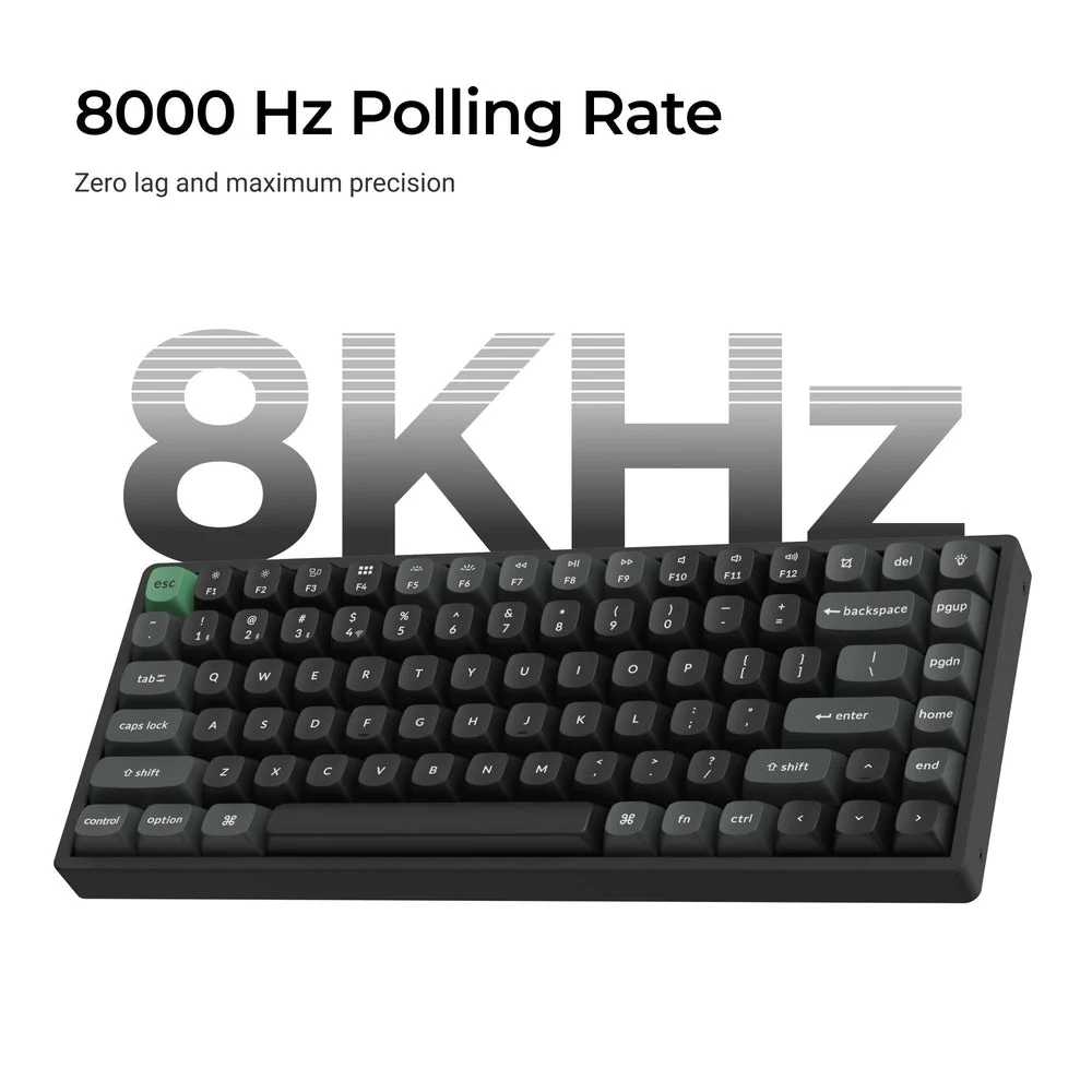 Keychron K2 Ultra 8K Wireless Custom Mechanical Keyboard (US ANSI Layout) - Image 2