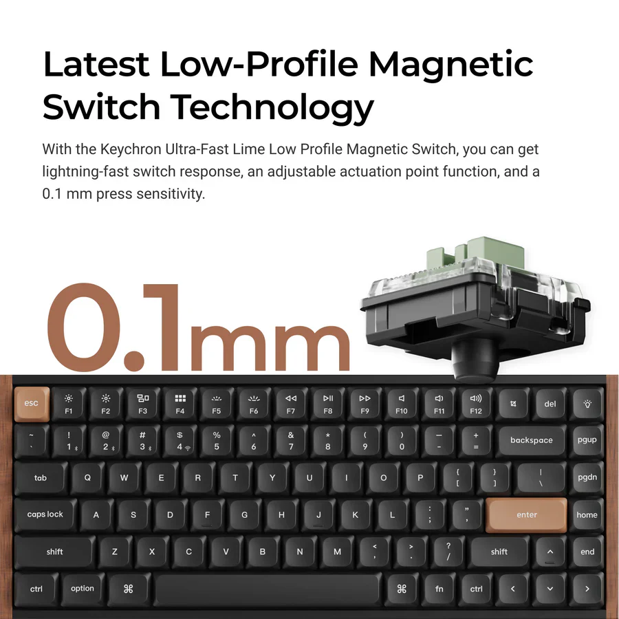Keychron K3 HE Wireless Magnetic Switch Custom Keyboard - Image 2