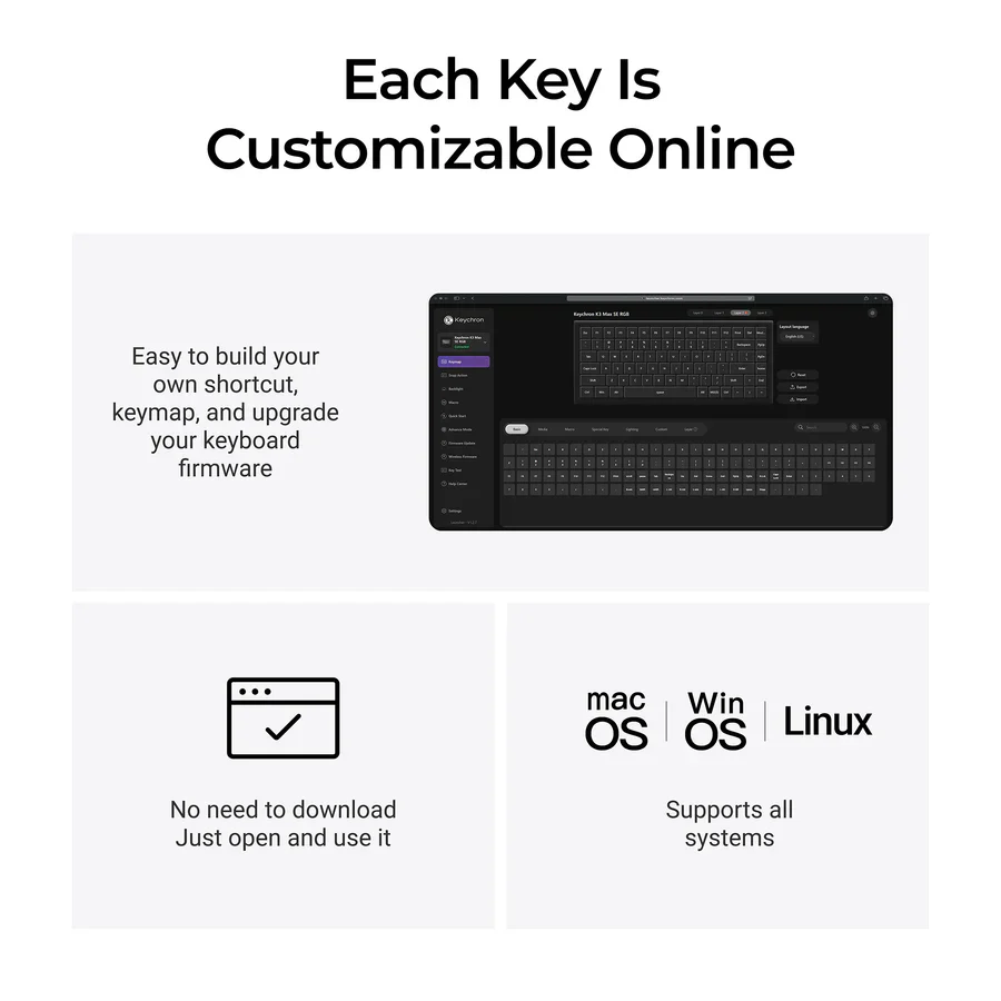 Keychron K3 Max SE QMK Wireless Custom Mechanical Keyboard - Image 7