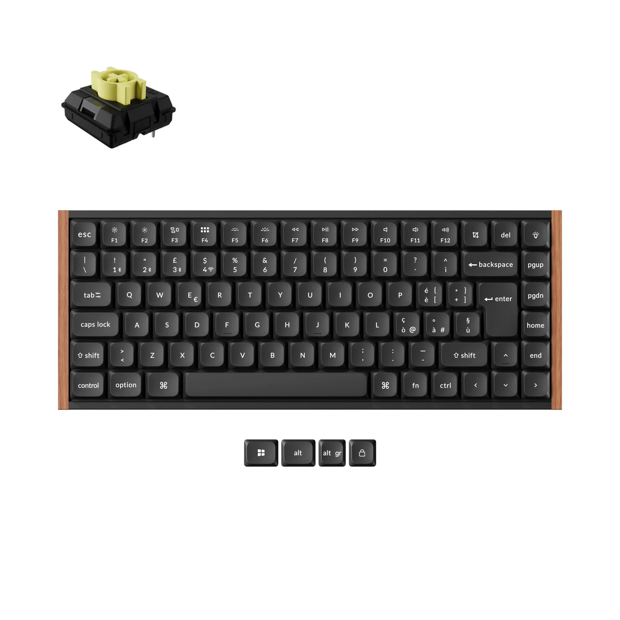 Keychron K3 Ultra 8K Wireless Custom Mechanical Keyboard ISO Layout Collection - Image 11