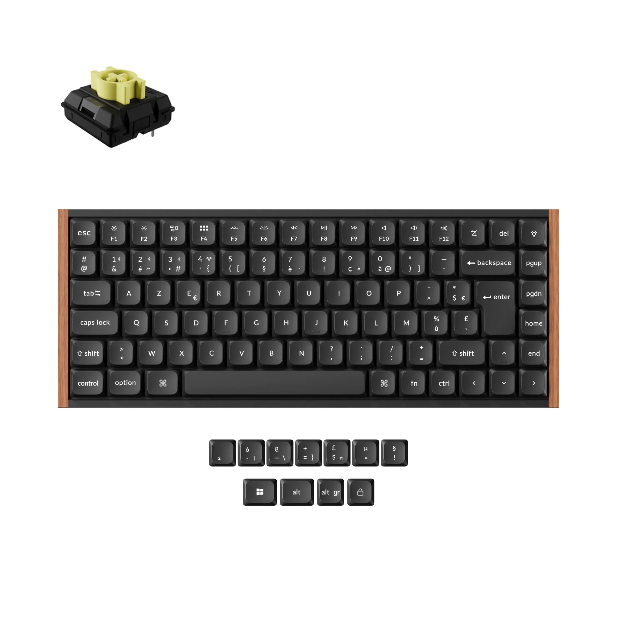 Keychron K3 Ultra 8K Wireless Custom Mechanical Keyboard ISO Layout Collection - Image 14