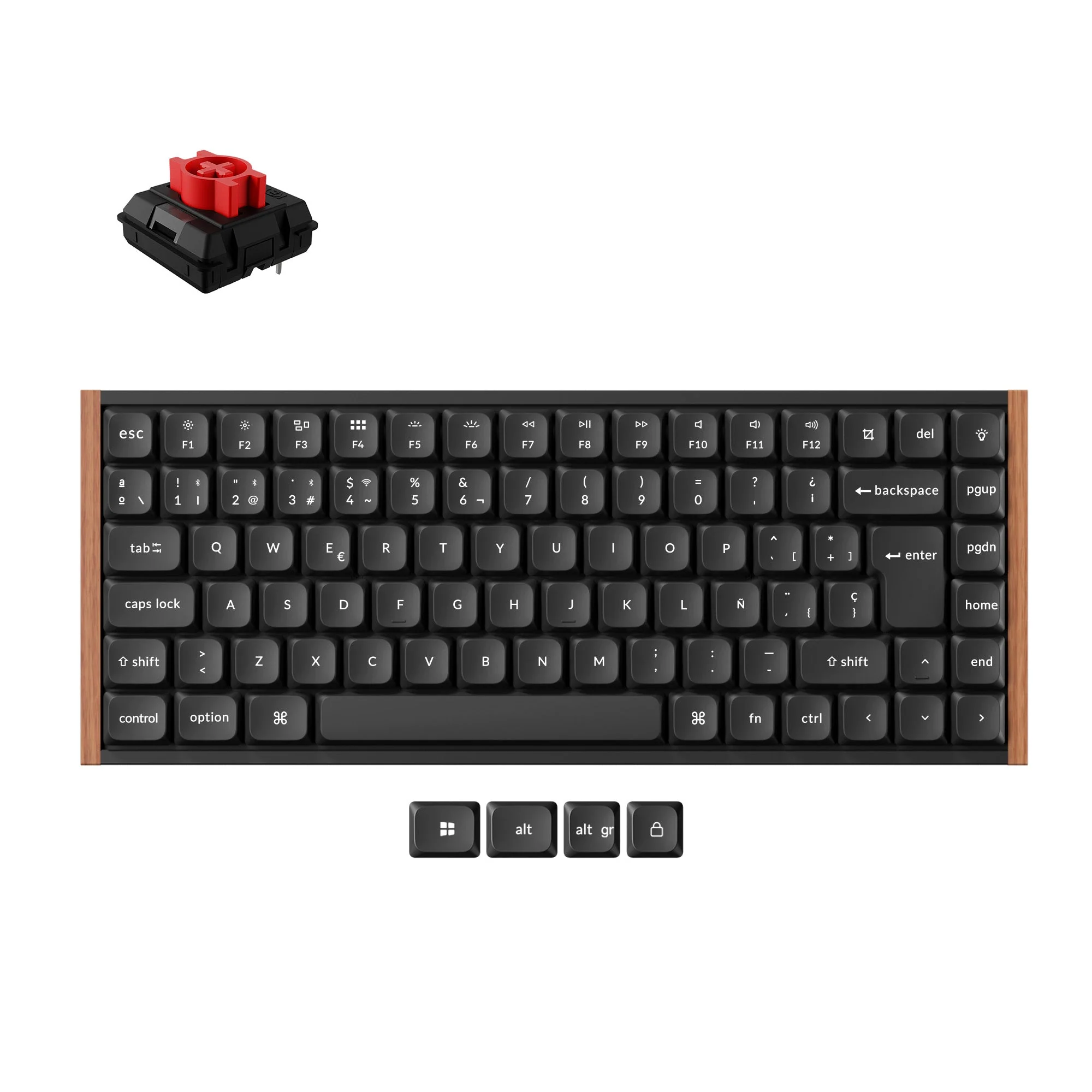 Keychron K3 Ultra 8K Wireless Custom Mechanical Keyboard ISO Layout Collection - Image 5