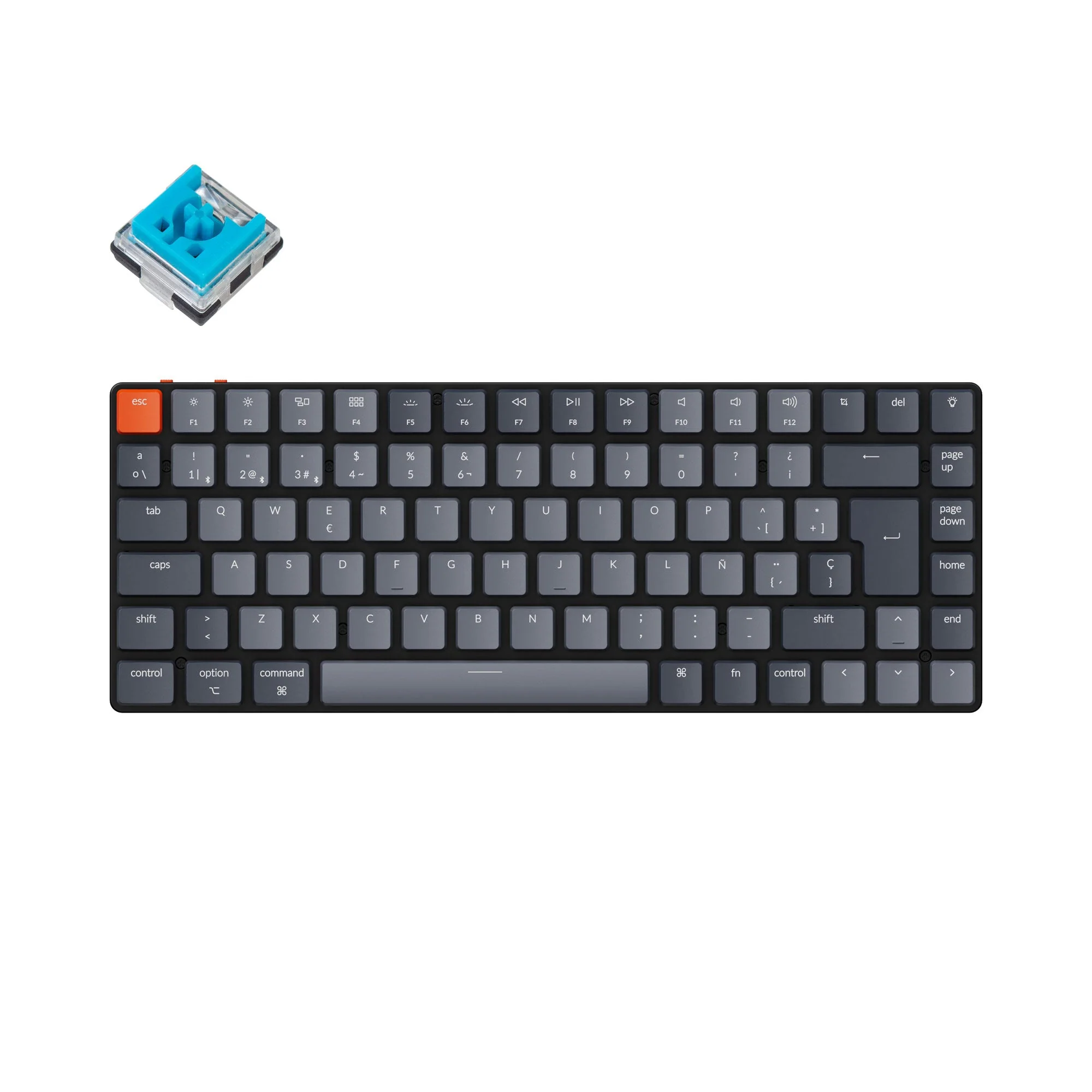 Keychron K3 Ultra-slim Wireless Mechanical Keyboard - Version 2 (Spanish ISO Layout) - Image 2