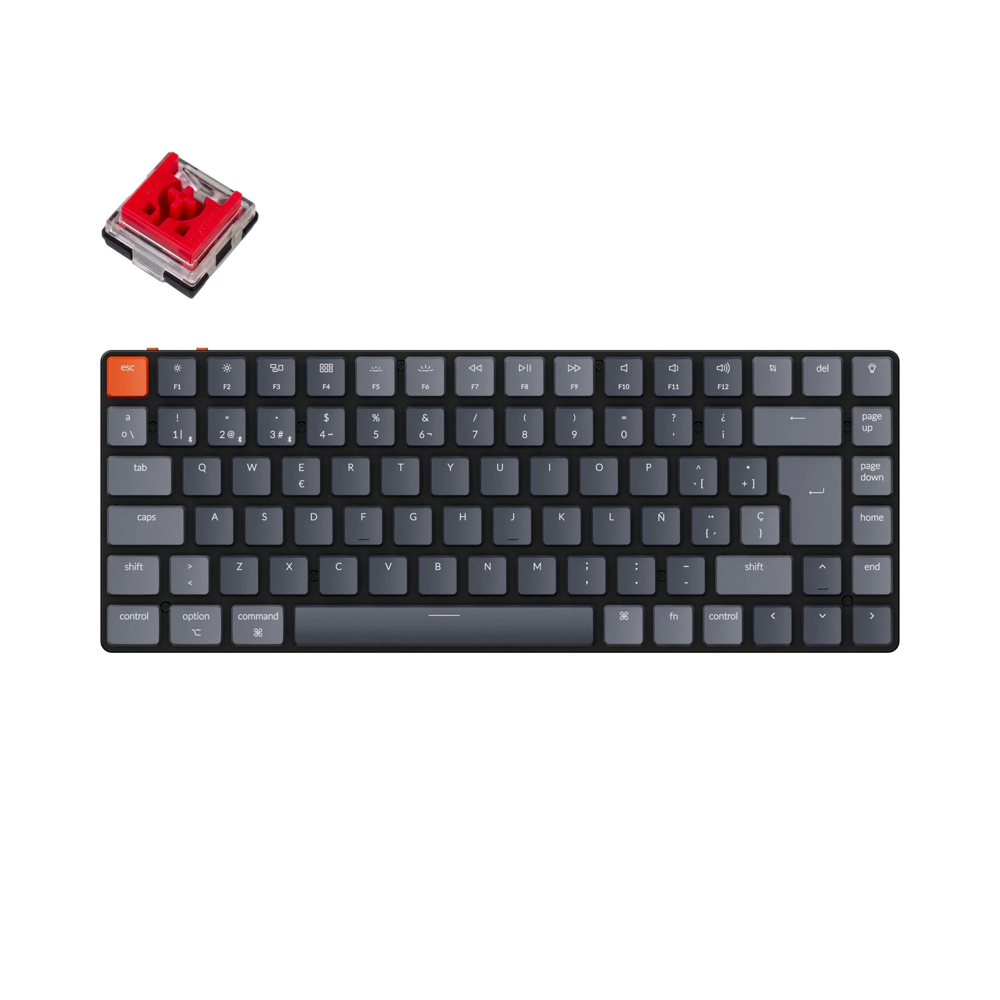 Keychron K3 Ultra-slim Wireless Mechanical Keyboard - Version 2 (Spanish ISO Layout) - Image 4