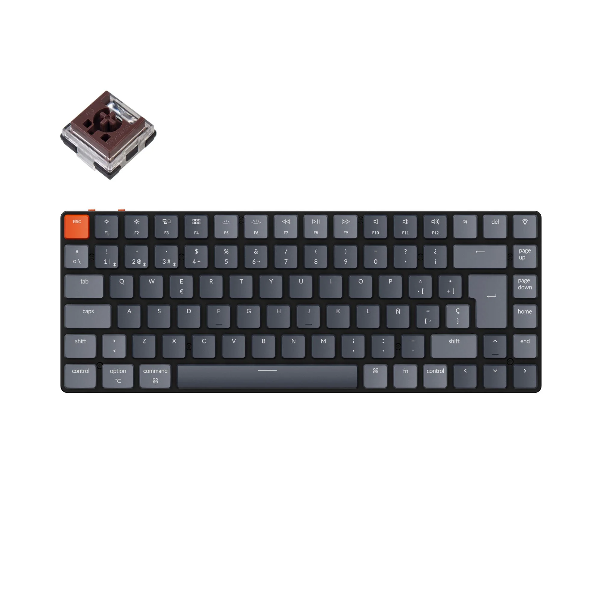 Keychron K3 Ultra-slim Wireless Mechanical Keyboard - Version 2 (Spanish ISO Layout) - Image 5