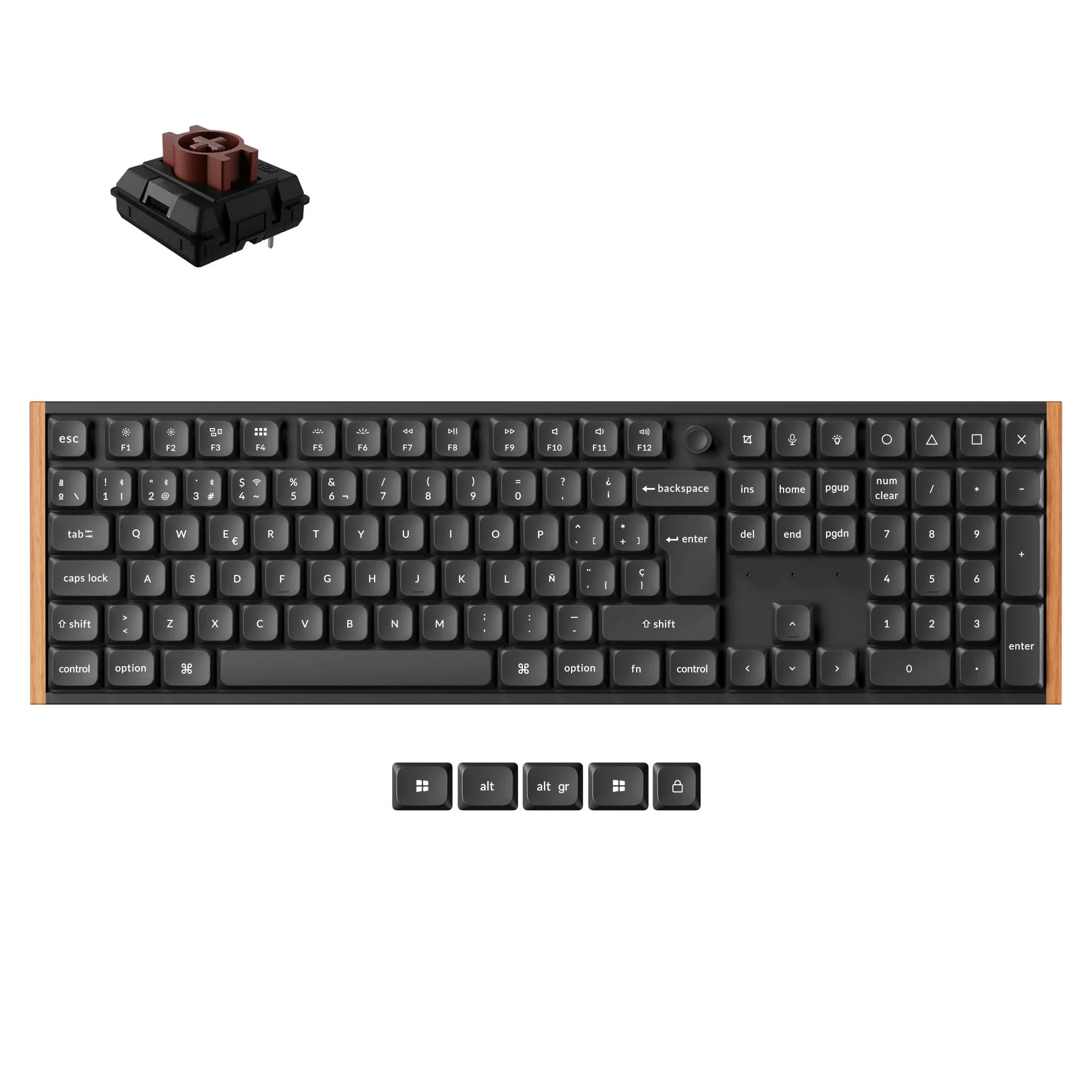 Keychron K5 Ultra 8K Wireless Custom Mechanical Keyboard ISO Layout Collection - Image 2