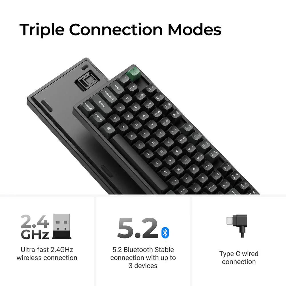Keychron K8 Ultra 8K Wireless Custom Mechanical Keyboard ISO Layout Collection - Image 9