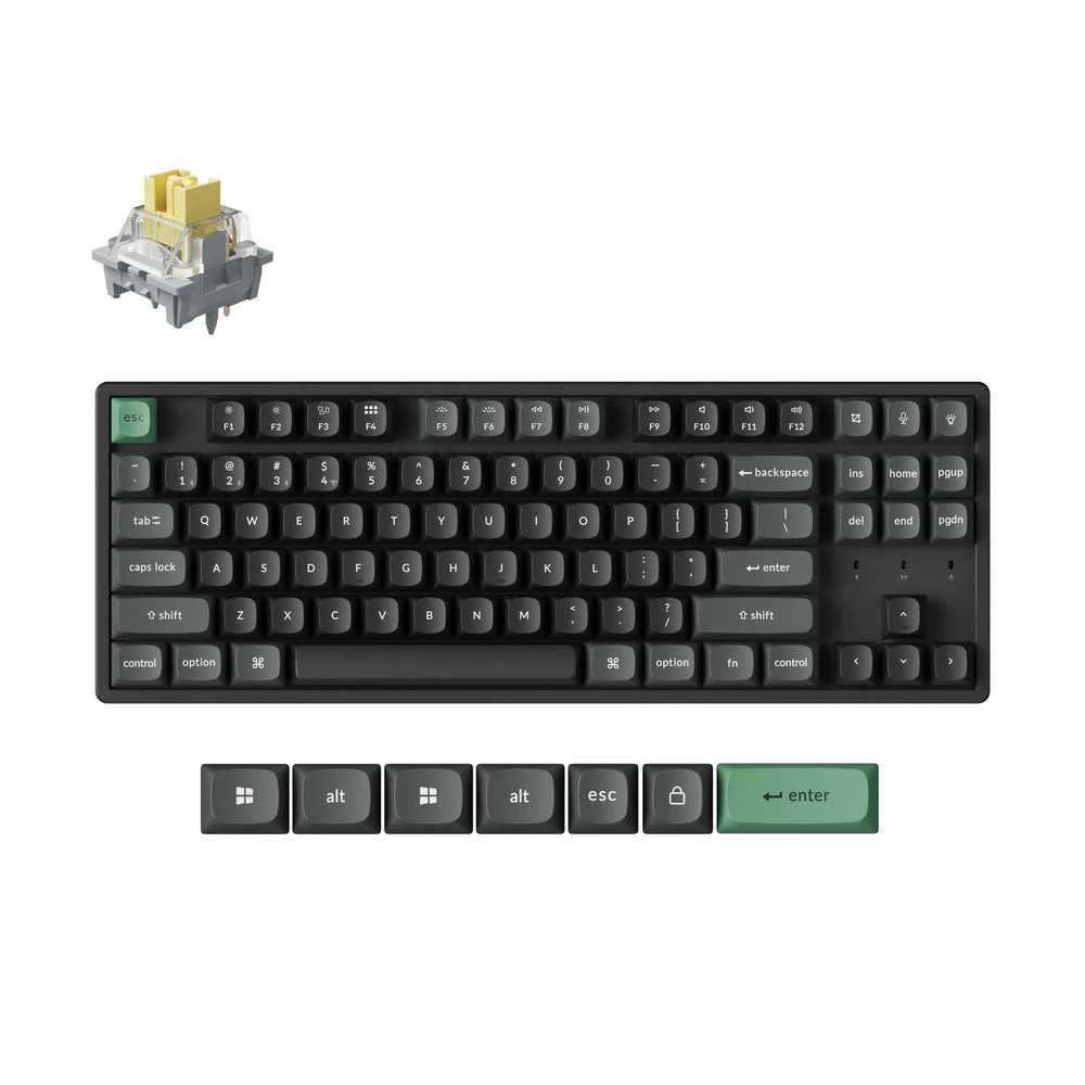 Keychron K8 Ultra 8K Wireless Custom Mechanical Keyboard (US ANSI Layout) - Image 11