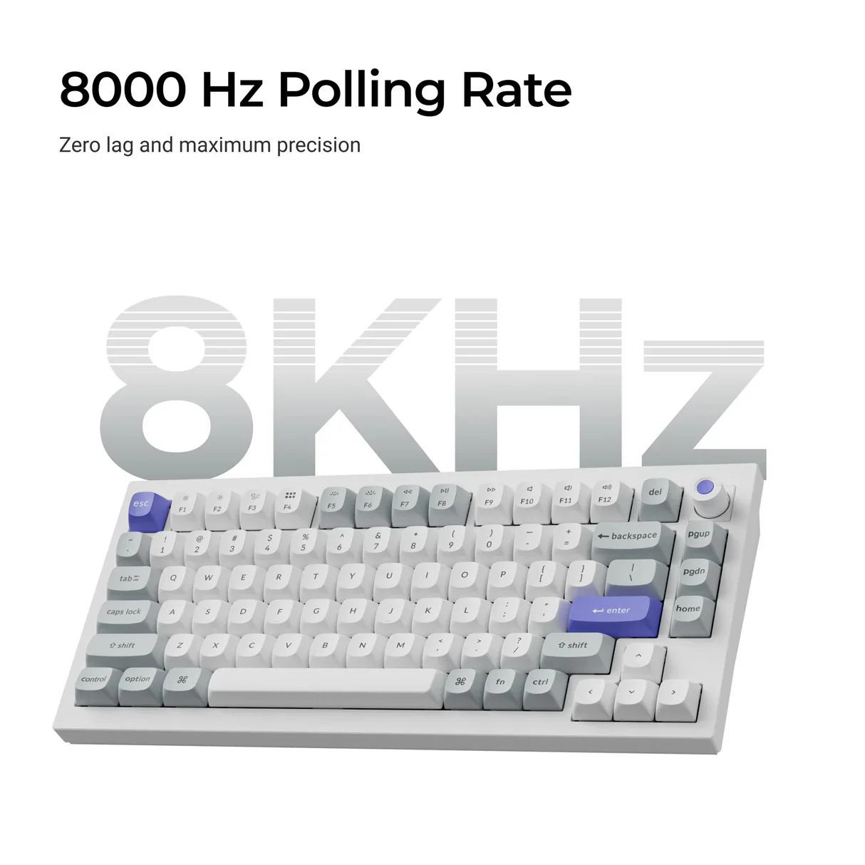 Keychron Q1 HE 8K Wired Magnetic Switch Keyboard - Image 4