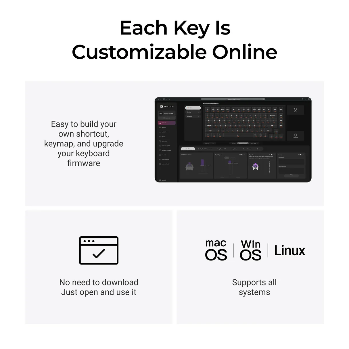 Keychron Q1 HE 8K Wired Magnetic Switch Keyboard - Image 5