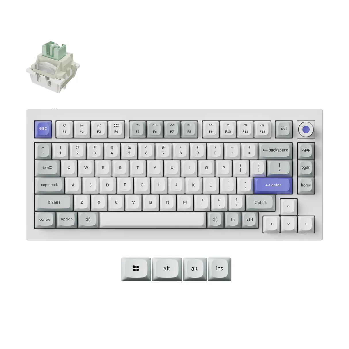 Keychron Q1 HE 8K Wired Magnetic Switch Keyboard - Image 6