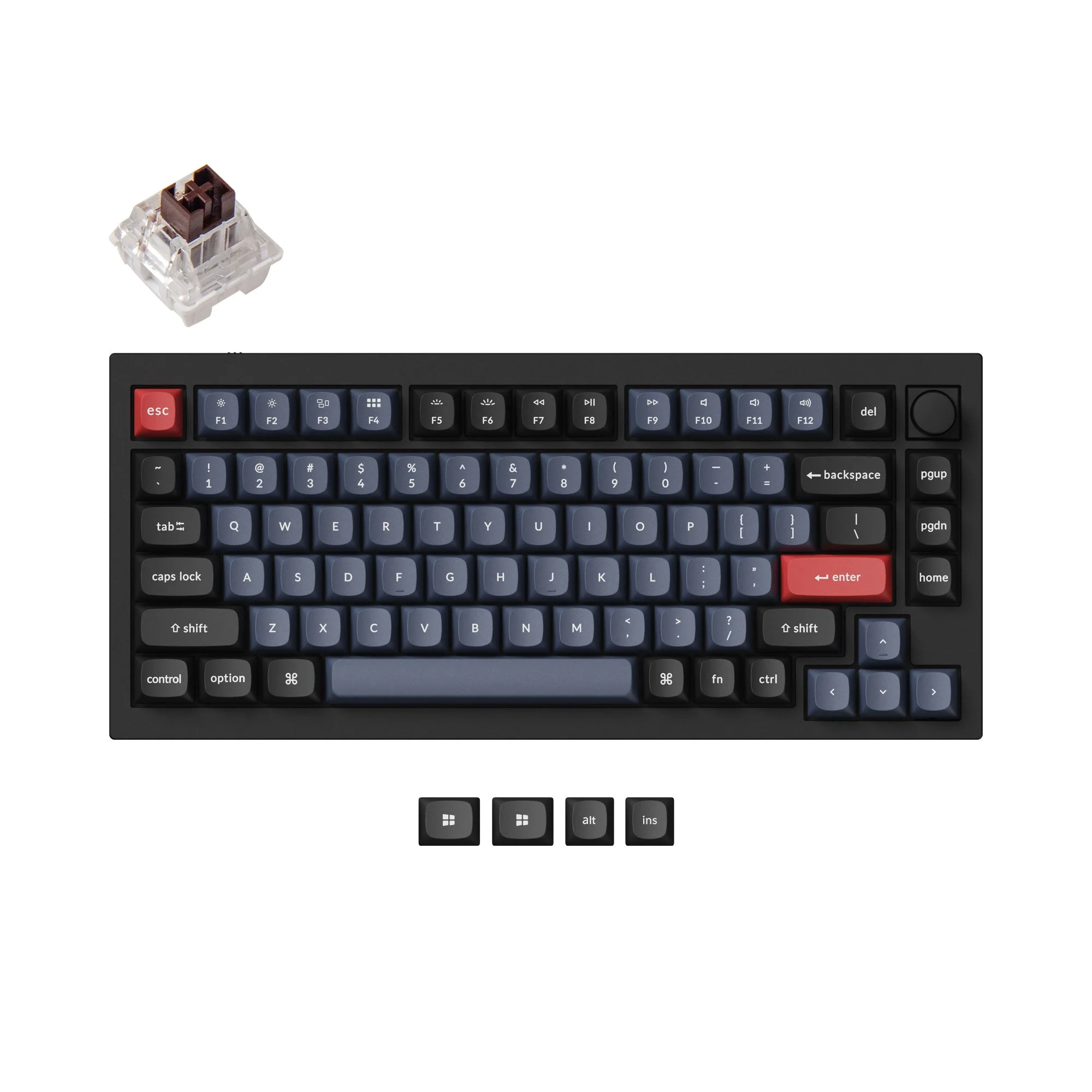 Keychron Q1 QMK Custom Mechanical Keyboard - Version 1 - Image 2