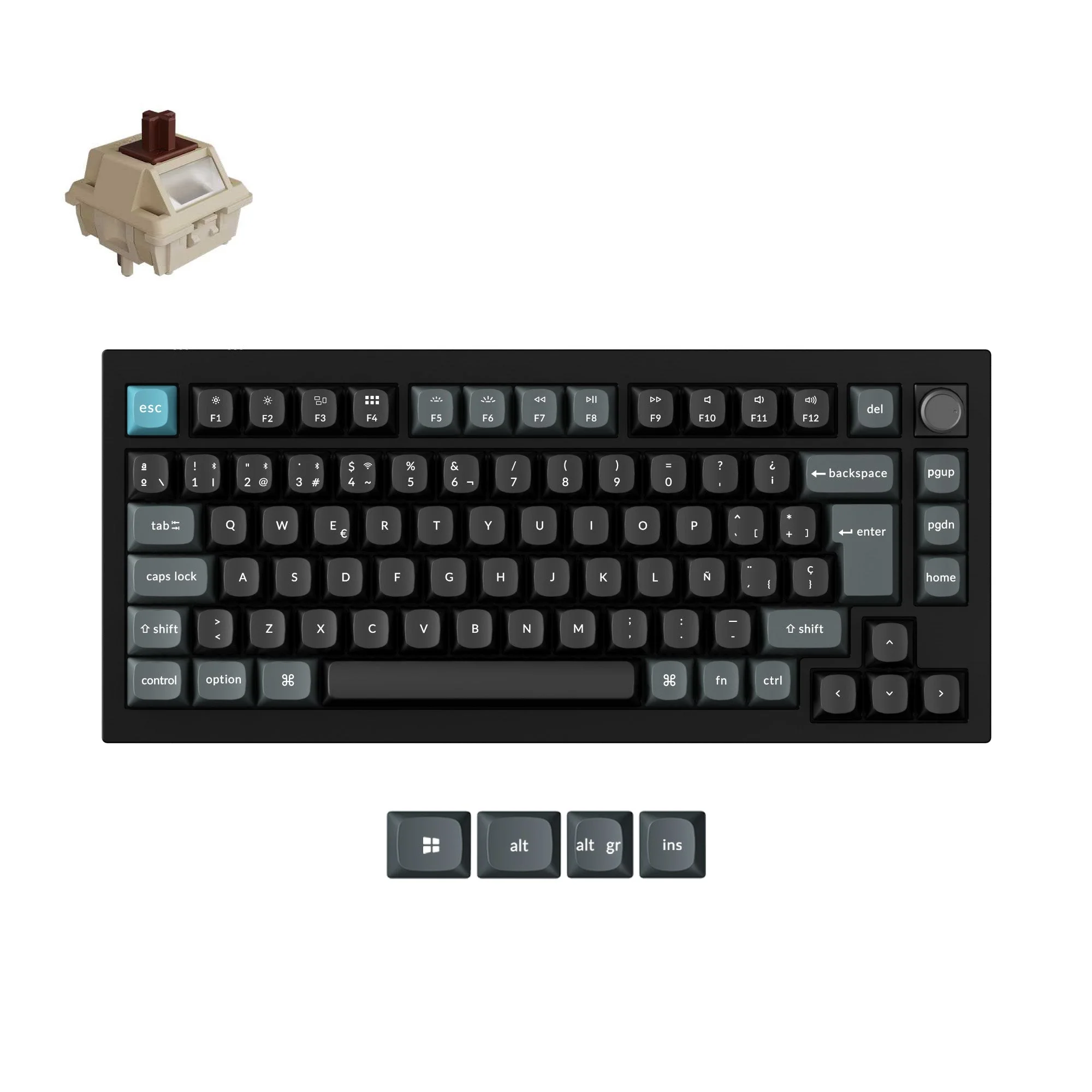 Keychron Q1 Ultra 8K Wireless Custom Mechanical Keyboard ISO Layout Collection - Image 7