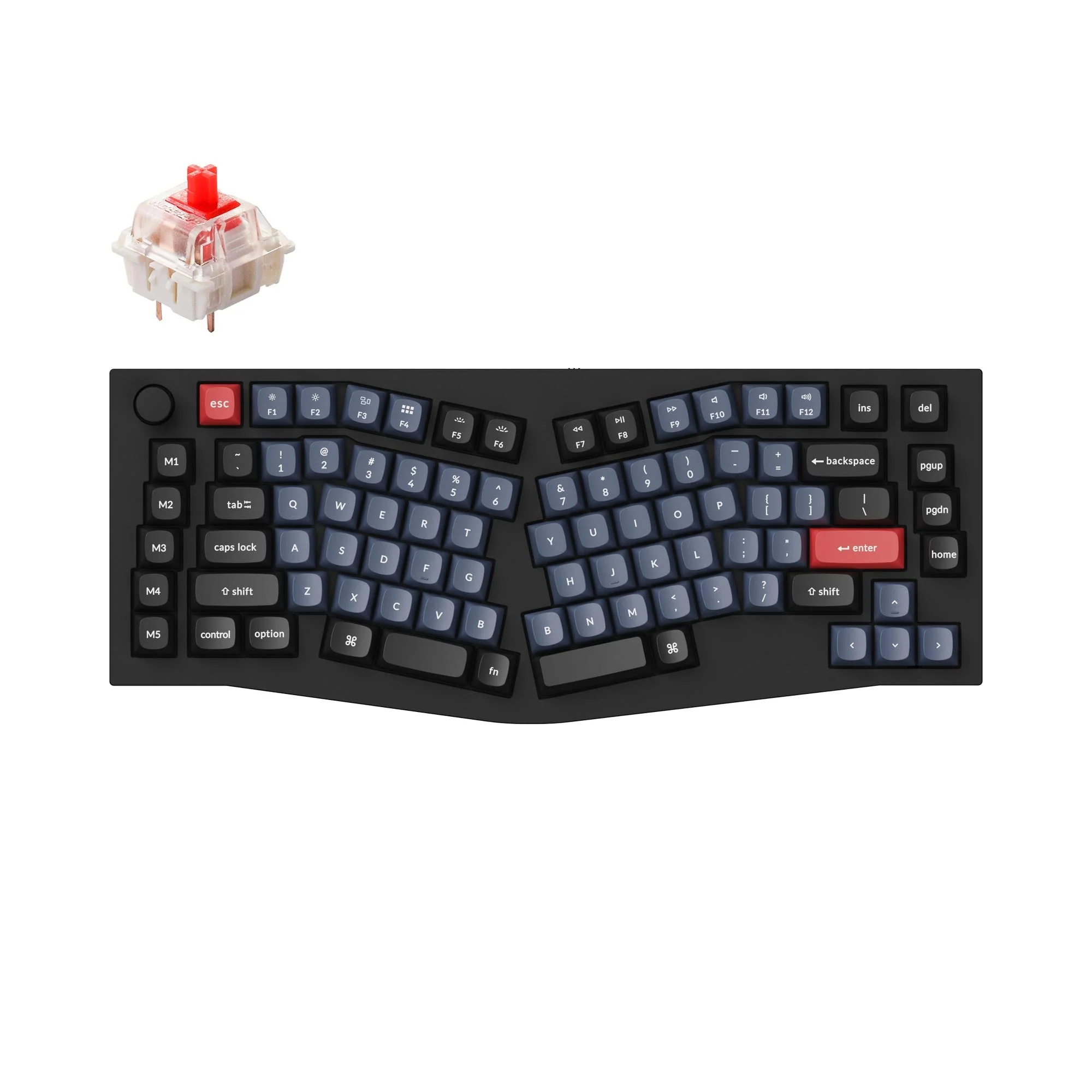 Keychron Q10 (Alice Layout) QMK Custom Mechanical Keyboard - Image 10