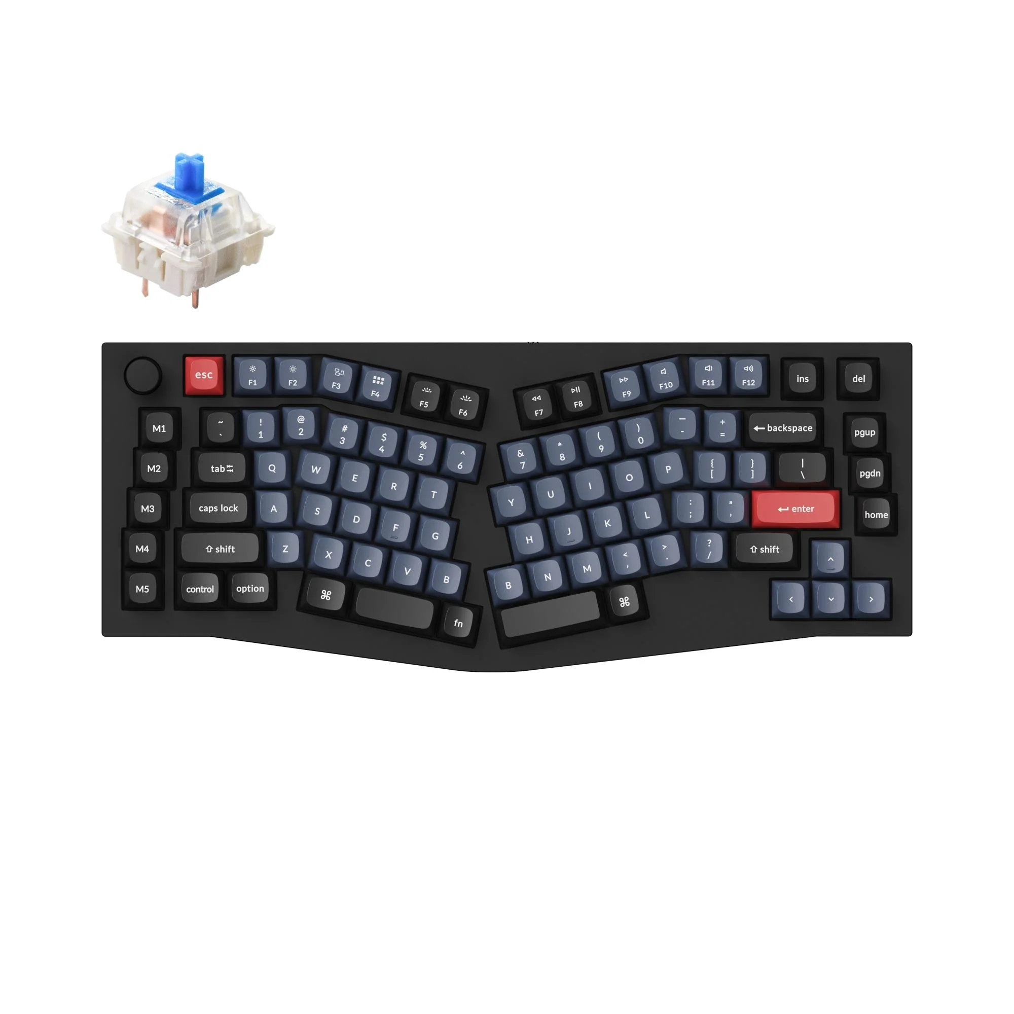 Keychron Q10 (Alice Layout) QMK Custom Mechanical Keyboard - Image 11