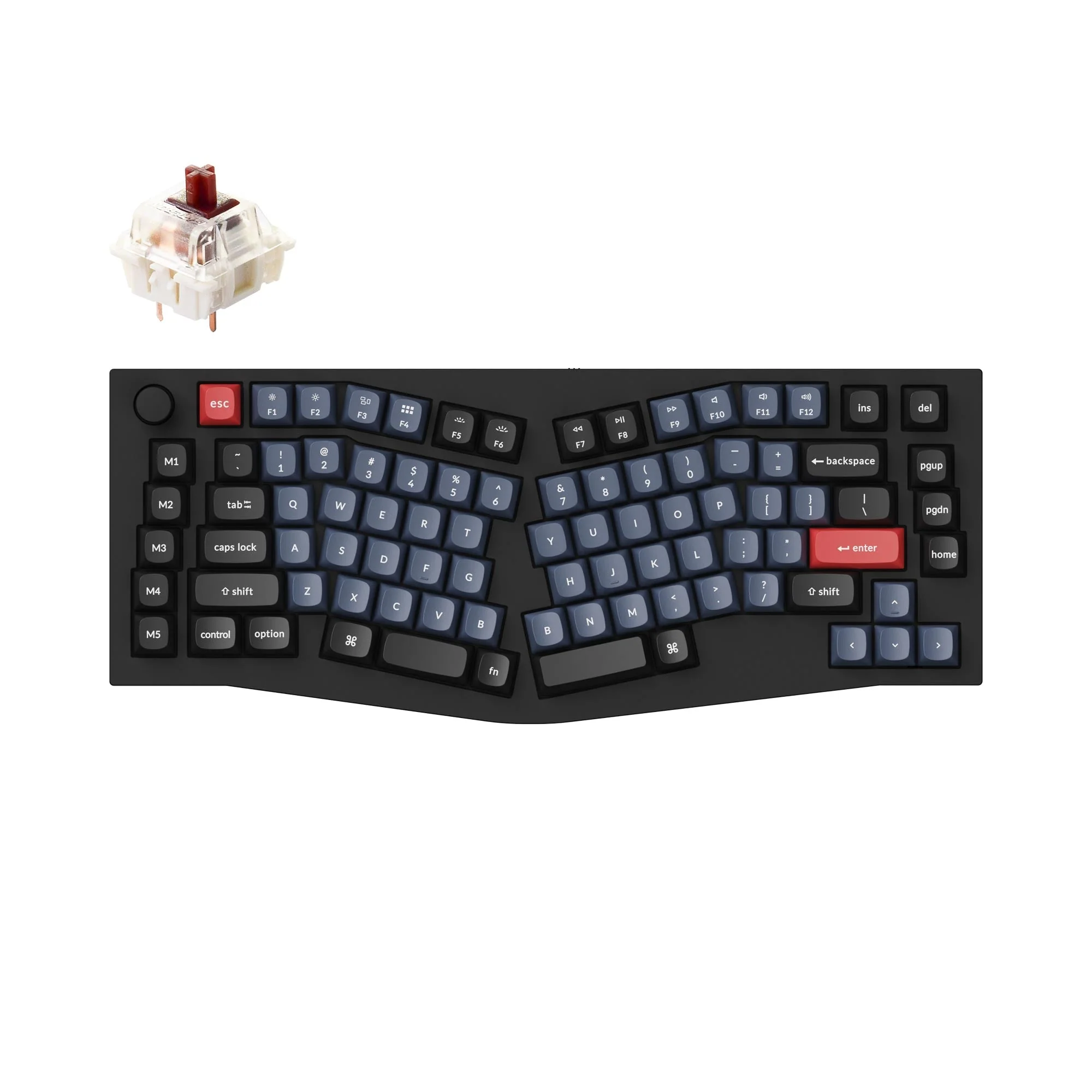 Keychron Q10 (Alice Layout) QMK Custom Mechanical Keyboard - Image 12
