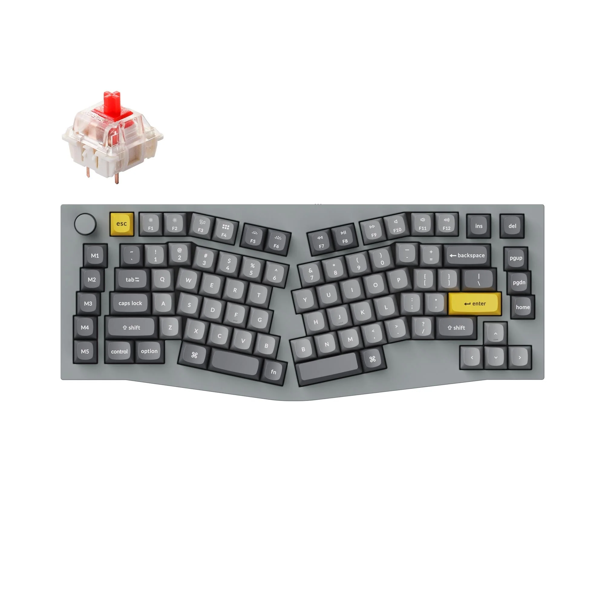 Keychron Q10 (Alice Layout) QMK Custom Mechanical Keyboard - Image 13