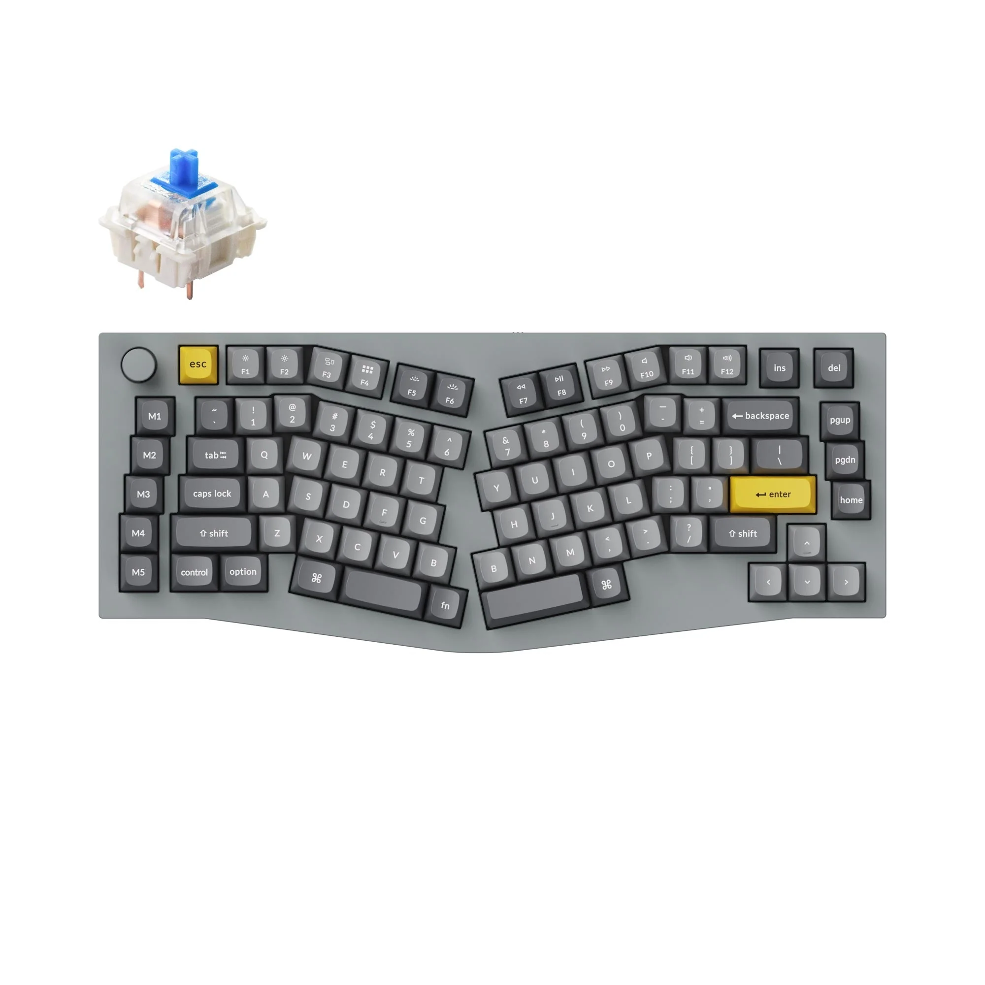 Keychron Q10 (Alice Layout) QMK Custom Mechanical Keyboard - Image 14