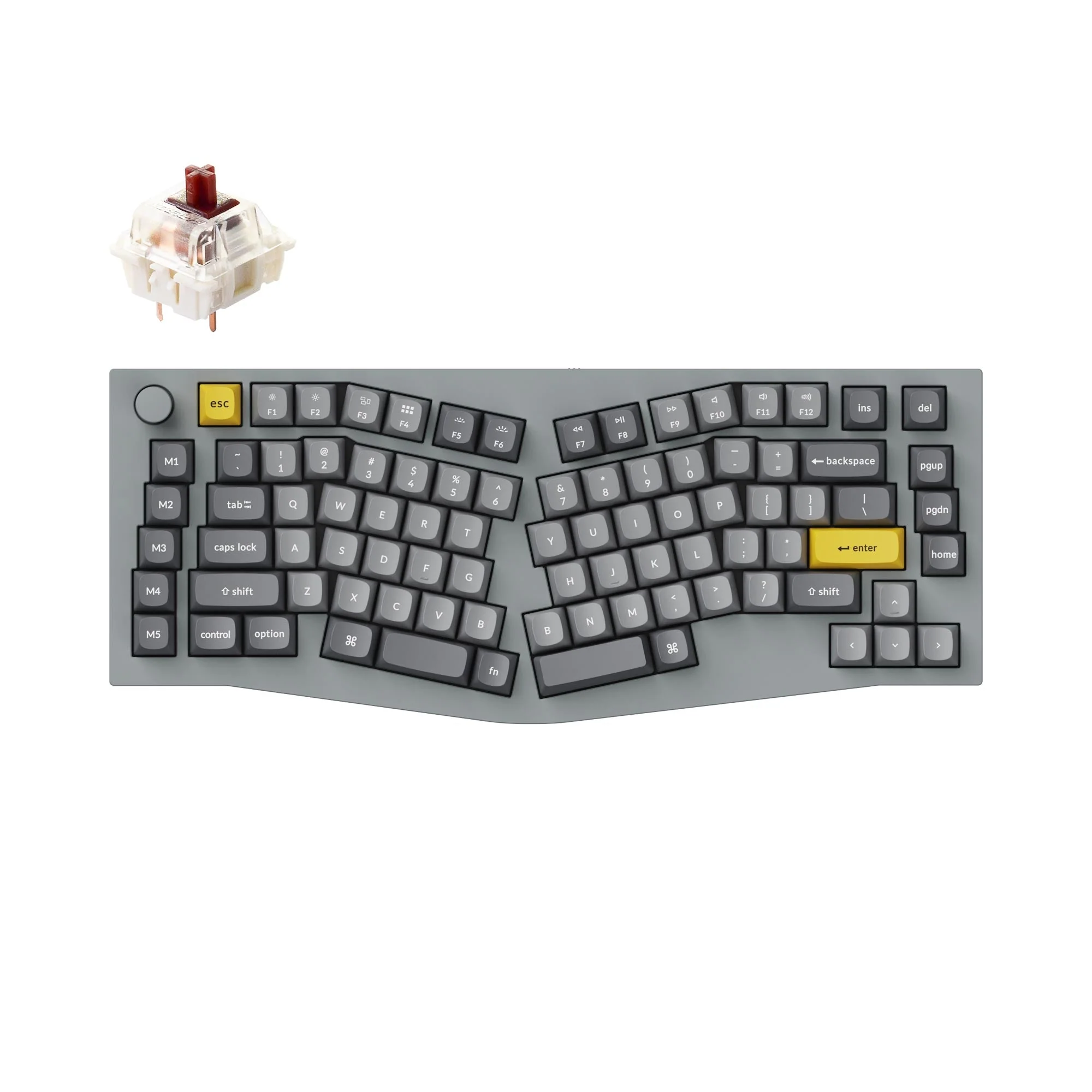 Keychron Q10 (Alice Layout) QMK Custom Mechanical Keyboard - Image 15