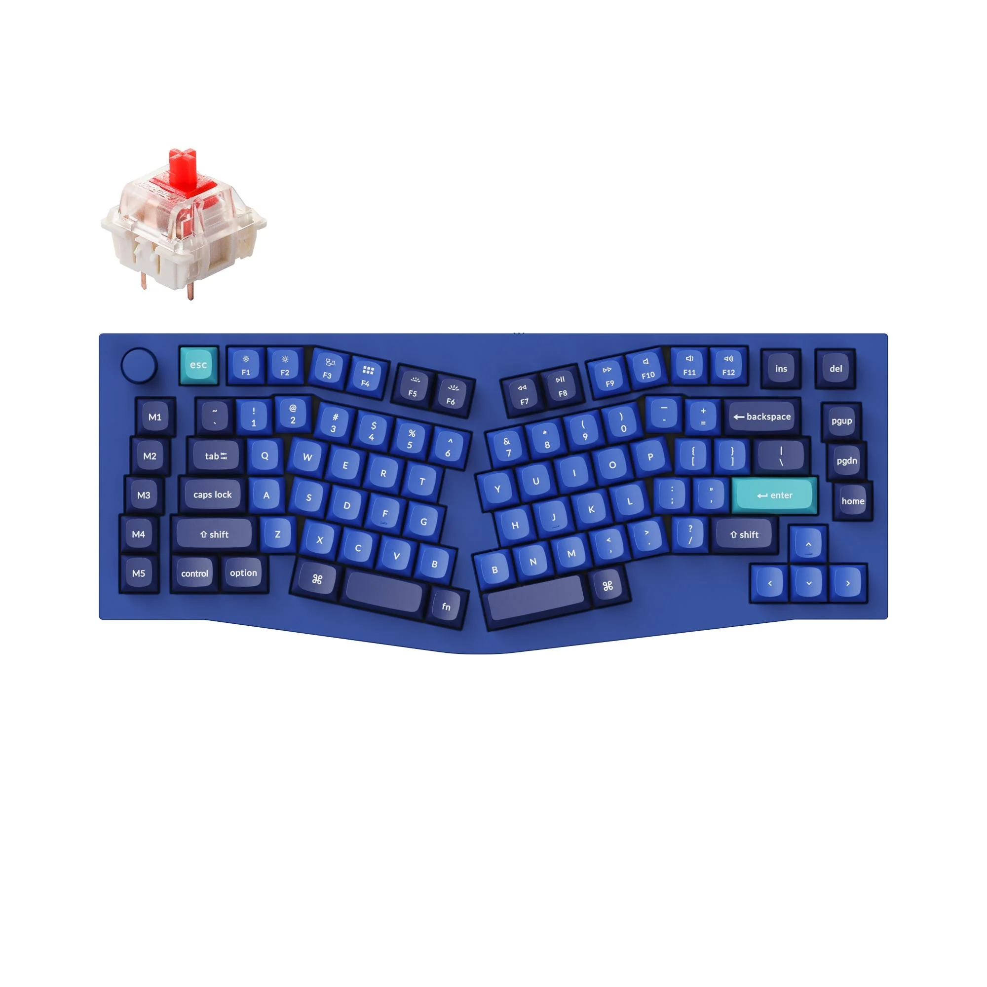 Keychron Q10 (Alice Layout) QMK Custom Mechanical Keyboard - Image 16