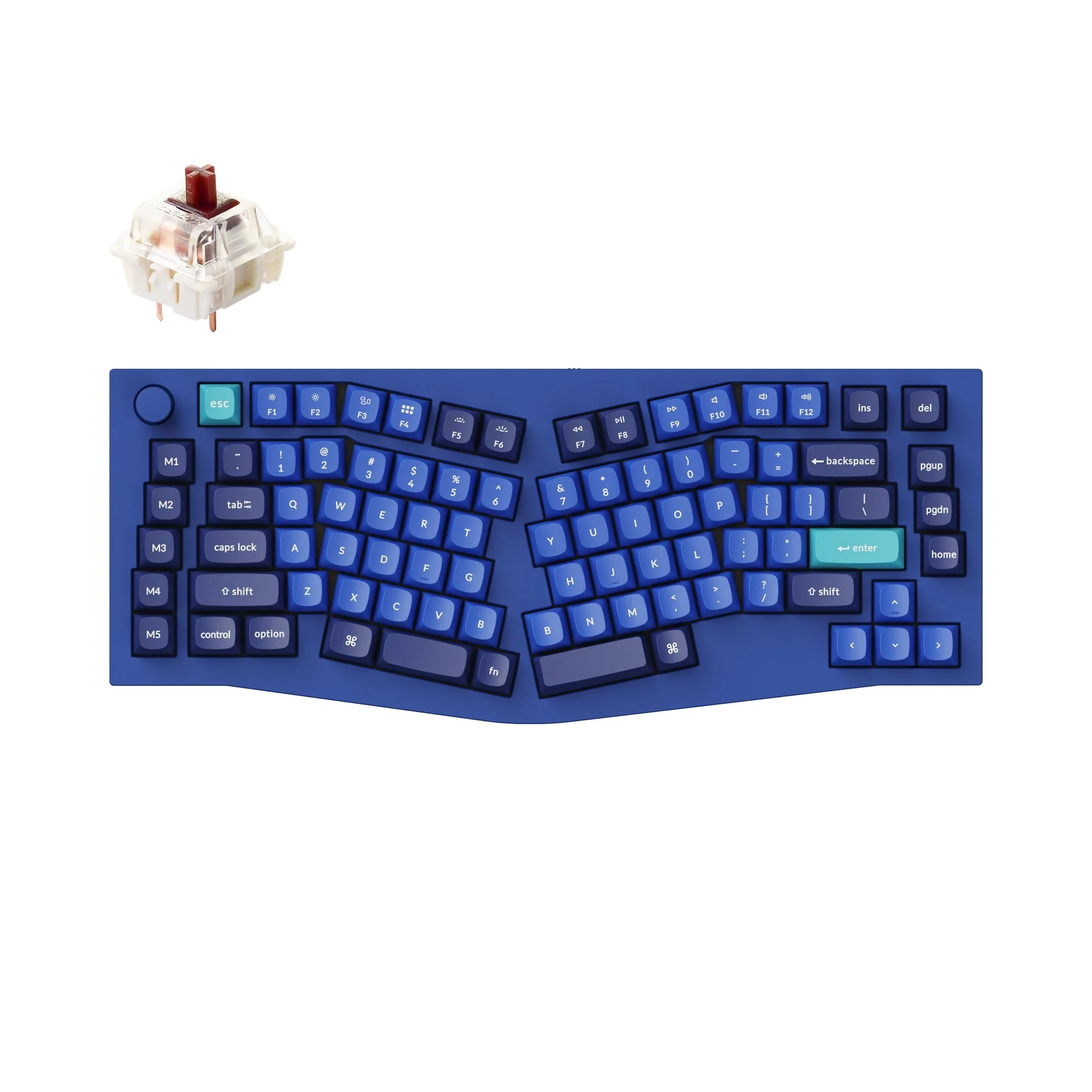 Keychron Q10 (Alice Layout) QMK Custom Mechanical Keyboard - Image 18