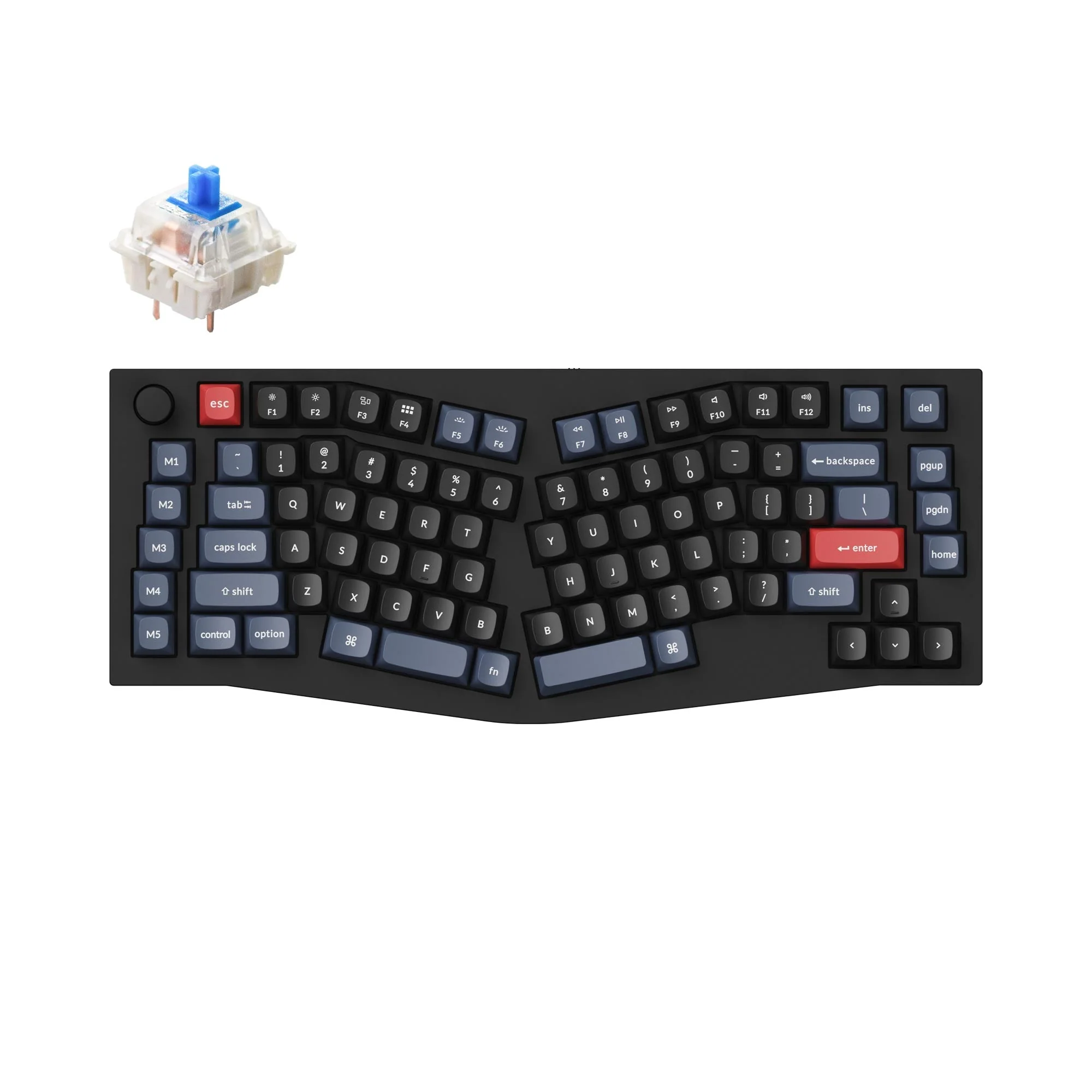 Keychron Q10 (Alice Layout) QMK Custom Mechanical Keyboard - Image 2