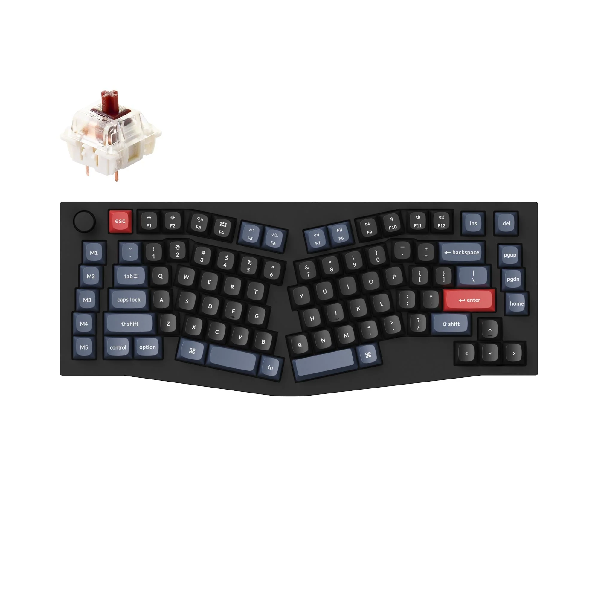 Keychron Q10 (Alice Layout) QMK Custom Mechanical Keyboard - Image 3