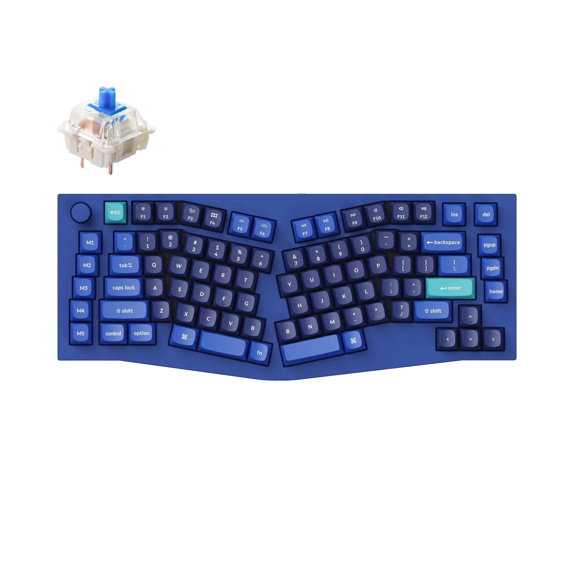 Keychron Q10 (Alice Layout) QMK Custom Mechanical Keyboard - Image 8